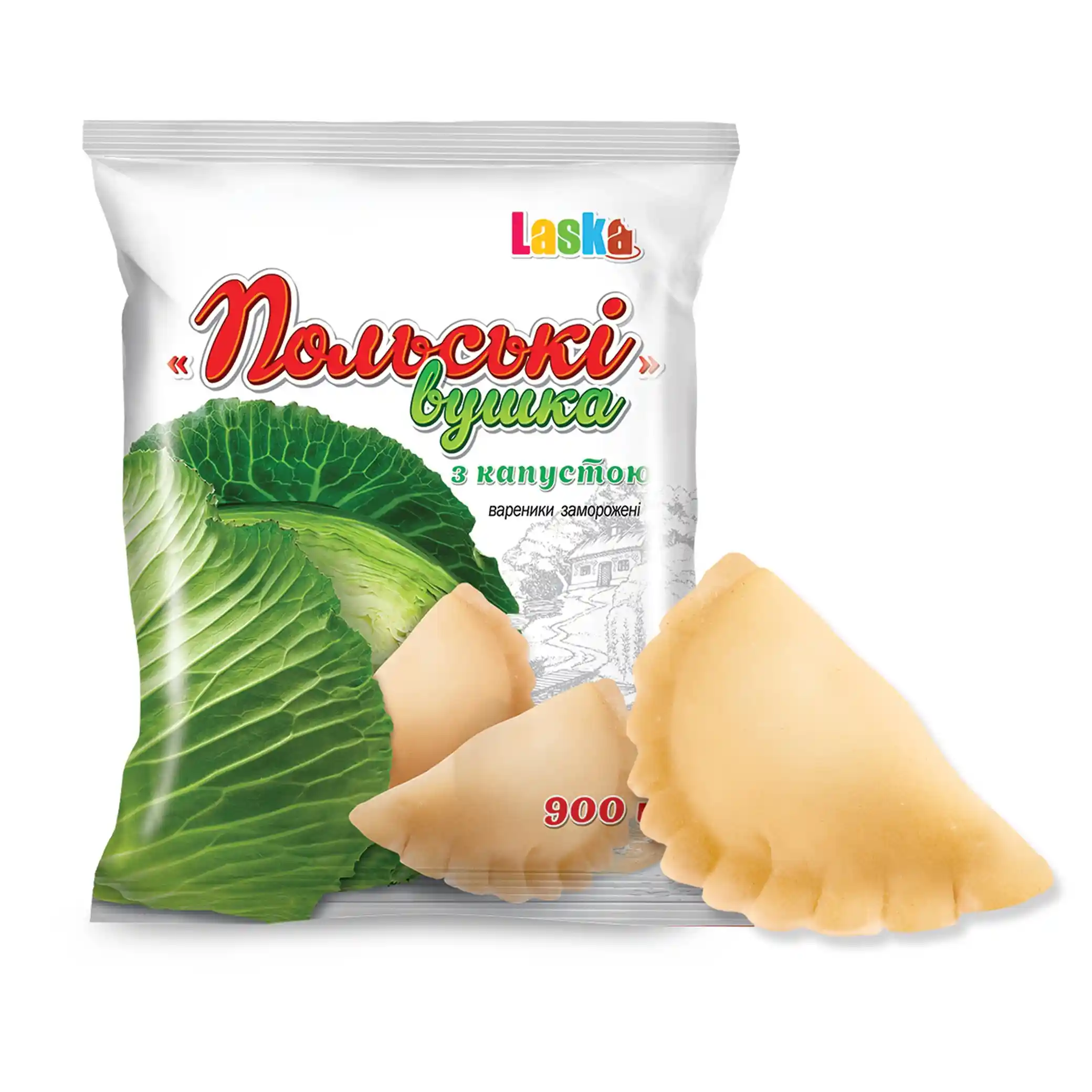 Laska, Vareniky s zelím, 900 g/6ks