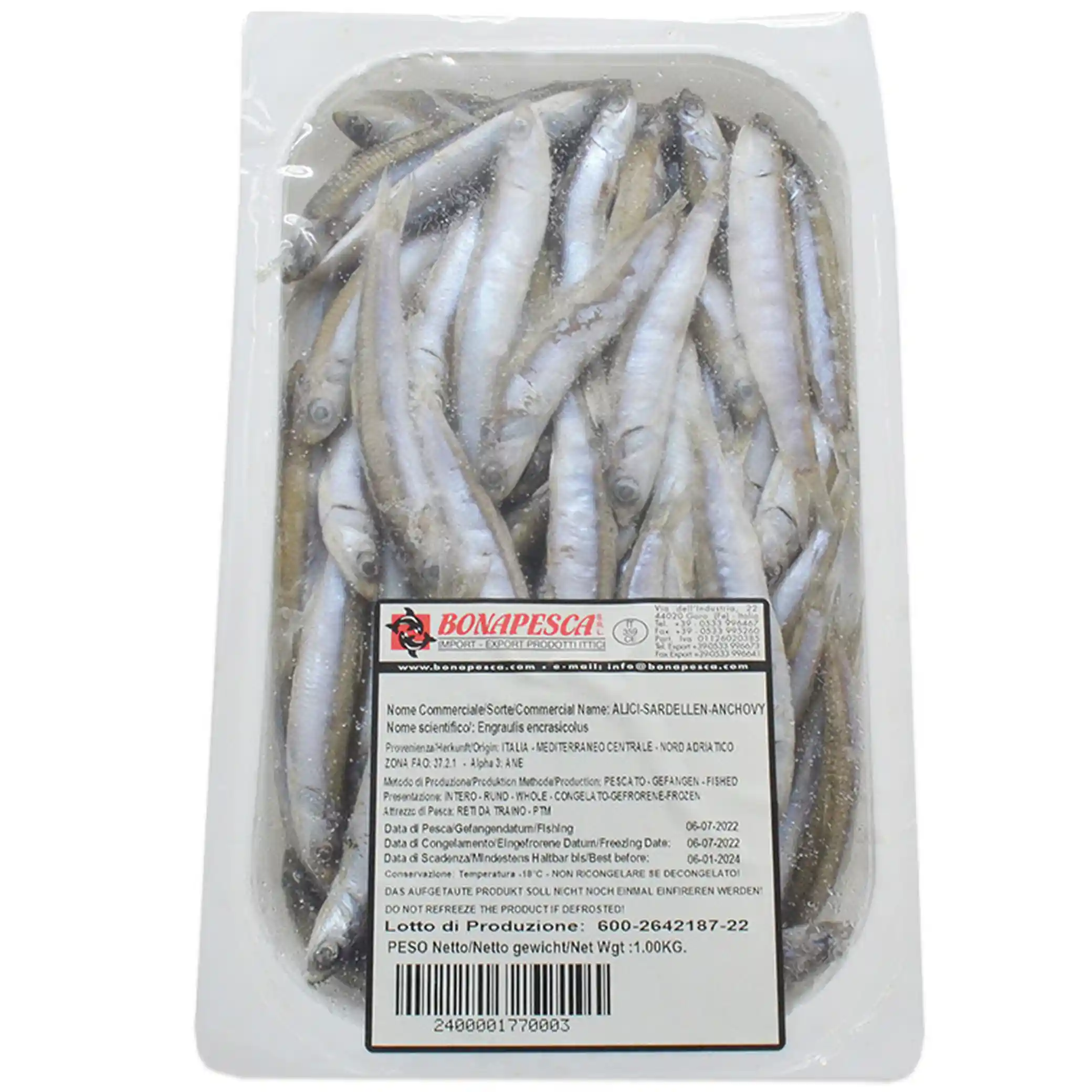 Mooijer (6587) Ančovička celá (Chamsa) 1kg