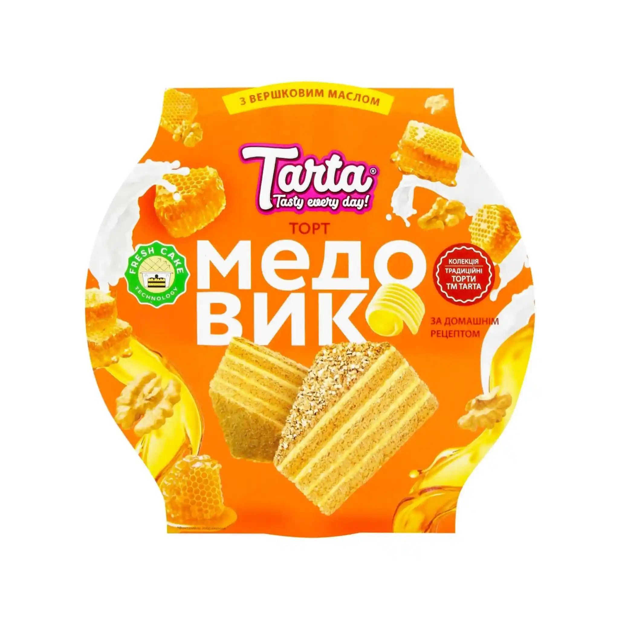 Tarta Dort "Medovik", 450 g/3 ks