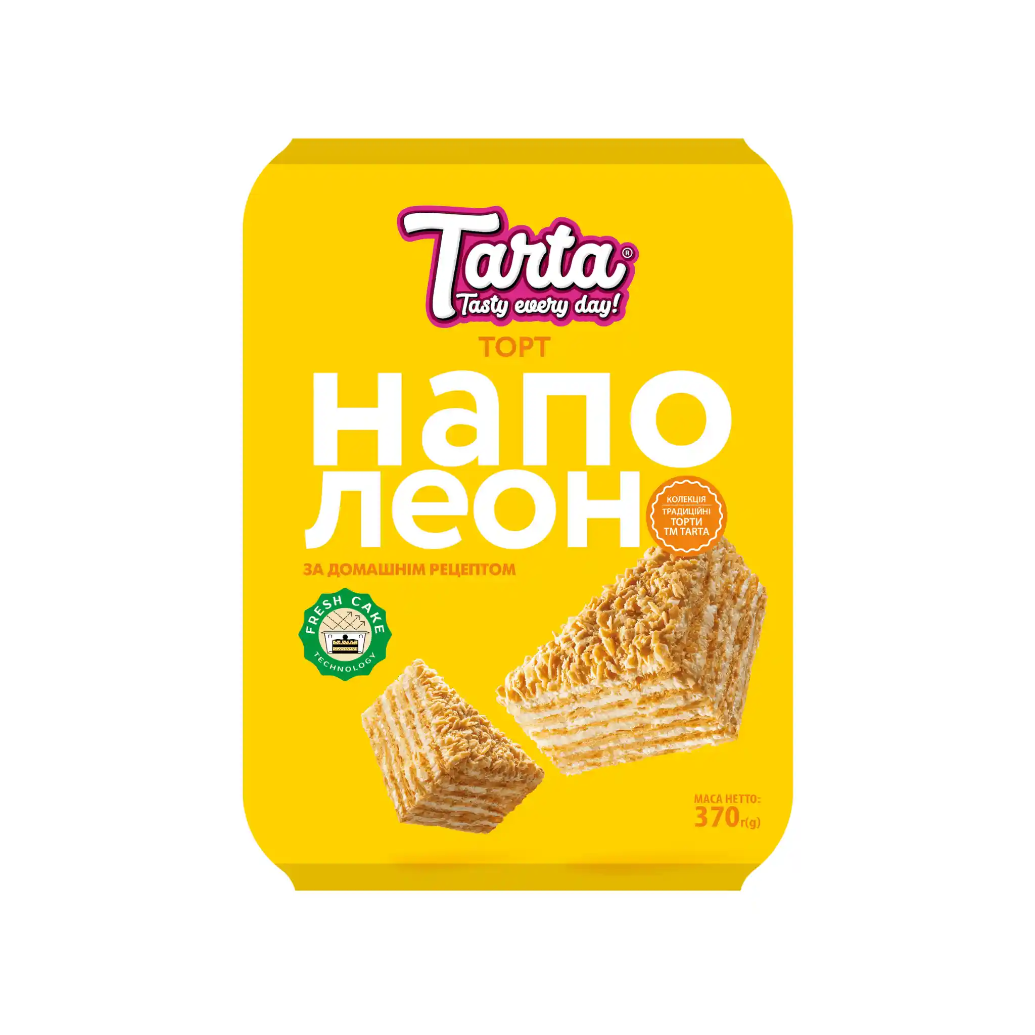 Tarta Dort "Napoleon" 370g/4 ks