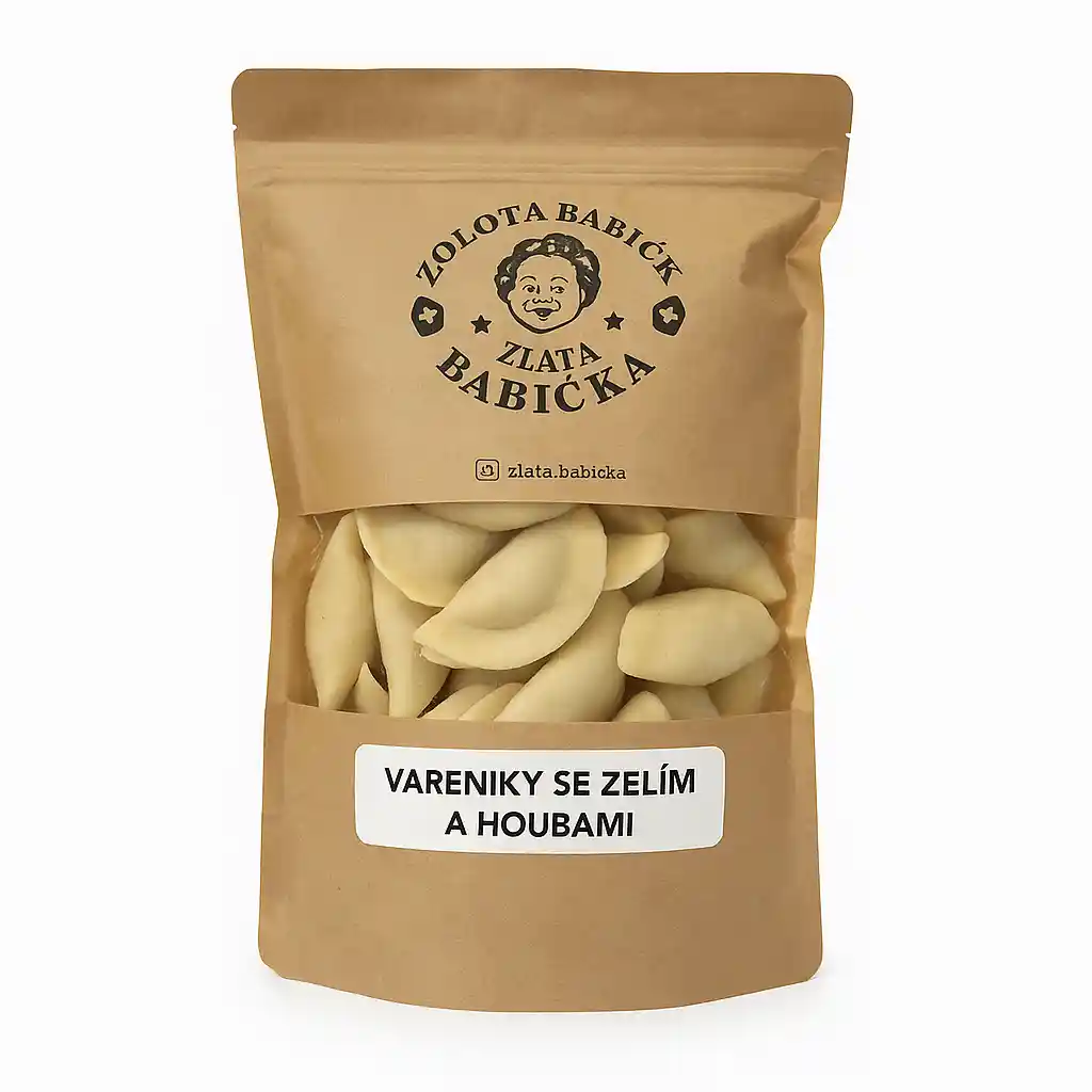 ZB Vareniky se zelim a houbami (ruční výroba) 1kg/10kus