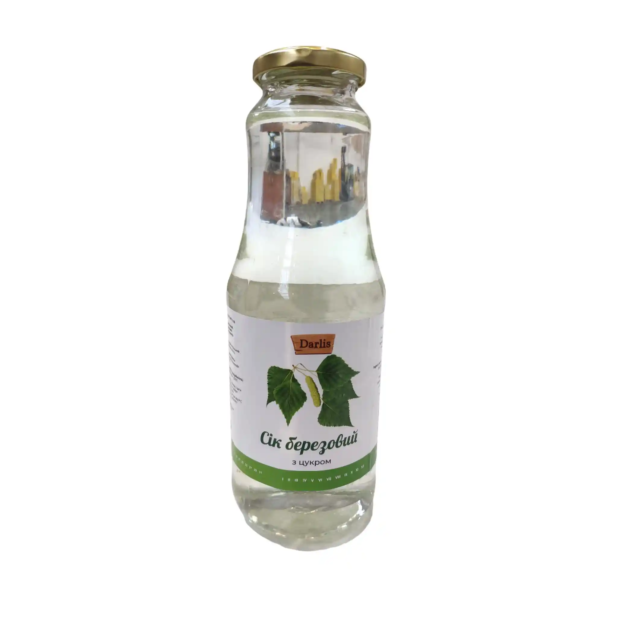 Březová šťáva s cukrem, 1 l, sklo/6ks