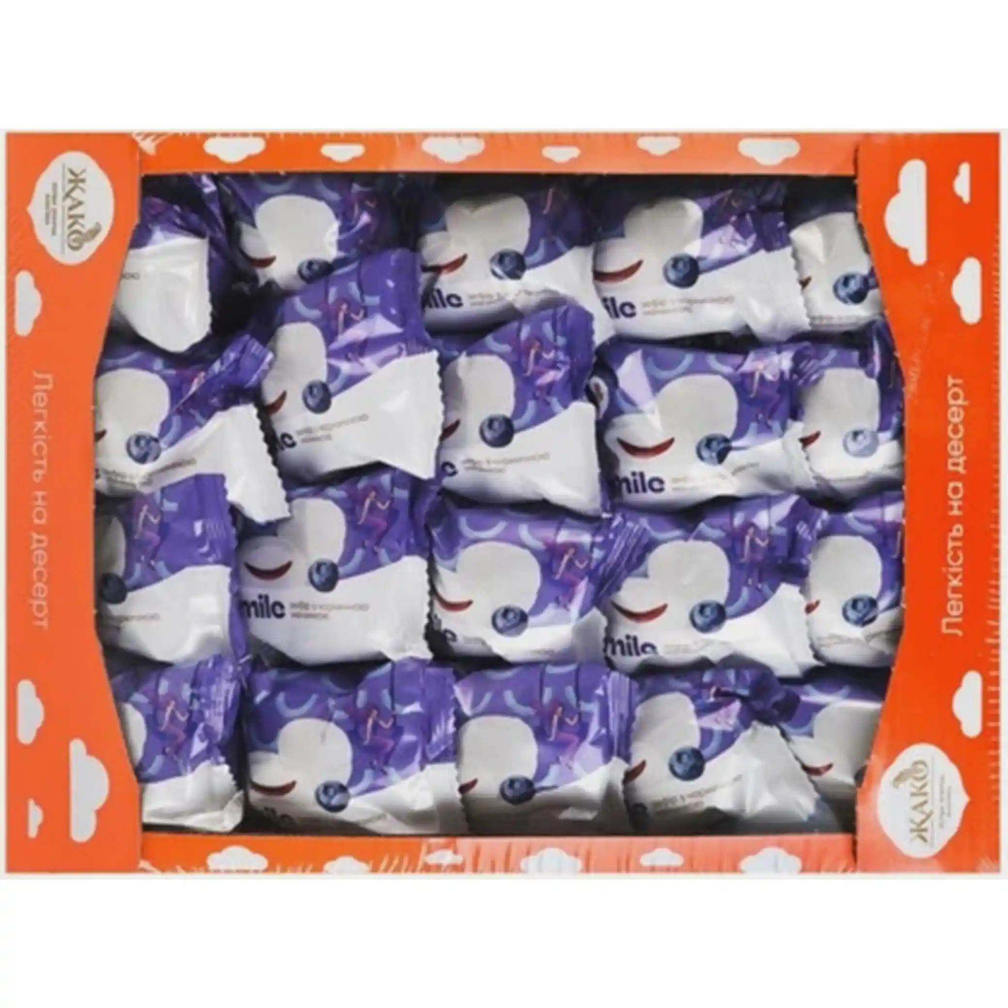 Žako Smile Zefír s borůvkovou náplní, 2,2 kg (44KS)