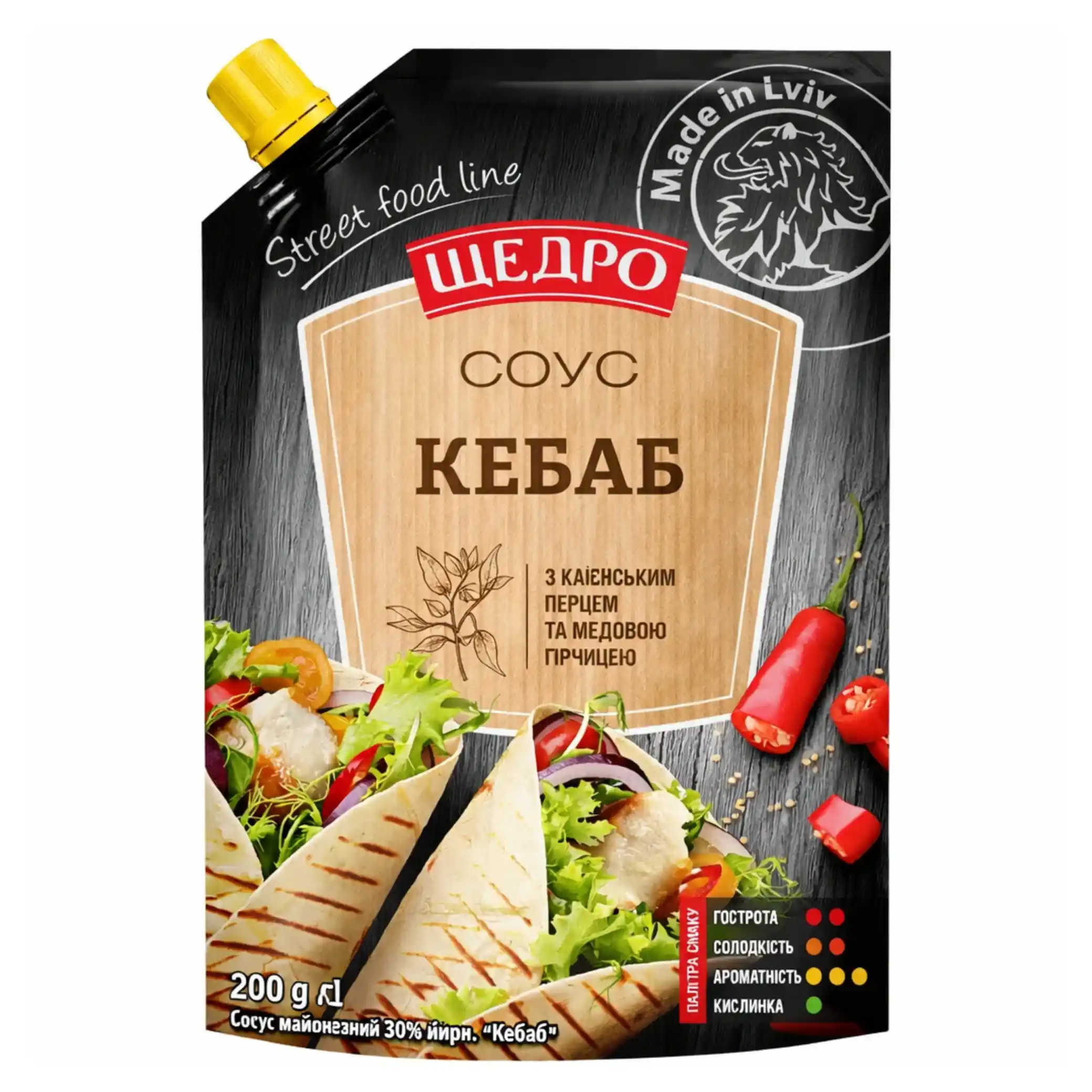 Schedro Omáčka "Kebab", 180g/28ks