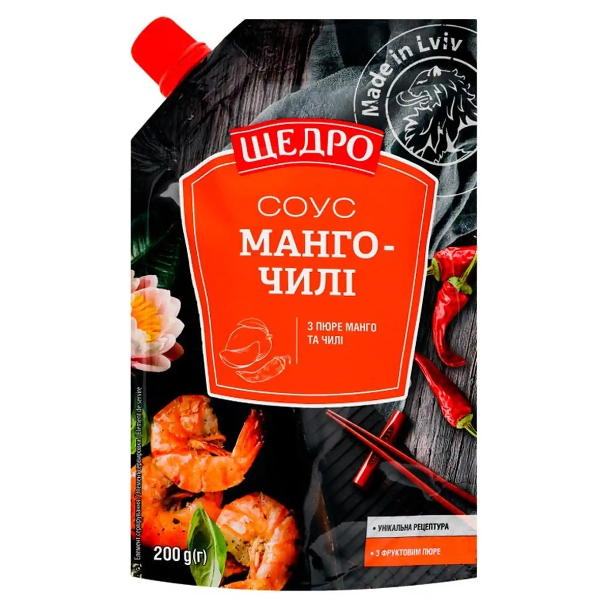 Schedro Omáčka "Mango-chili", 200g/26ks