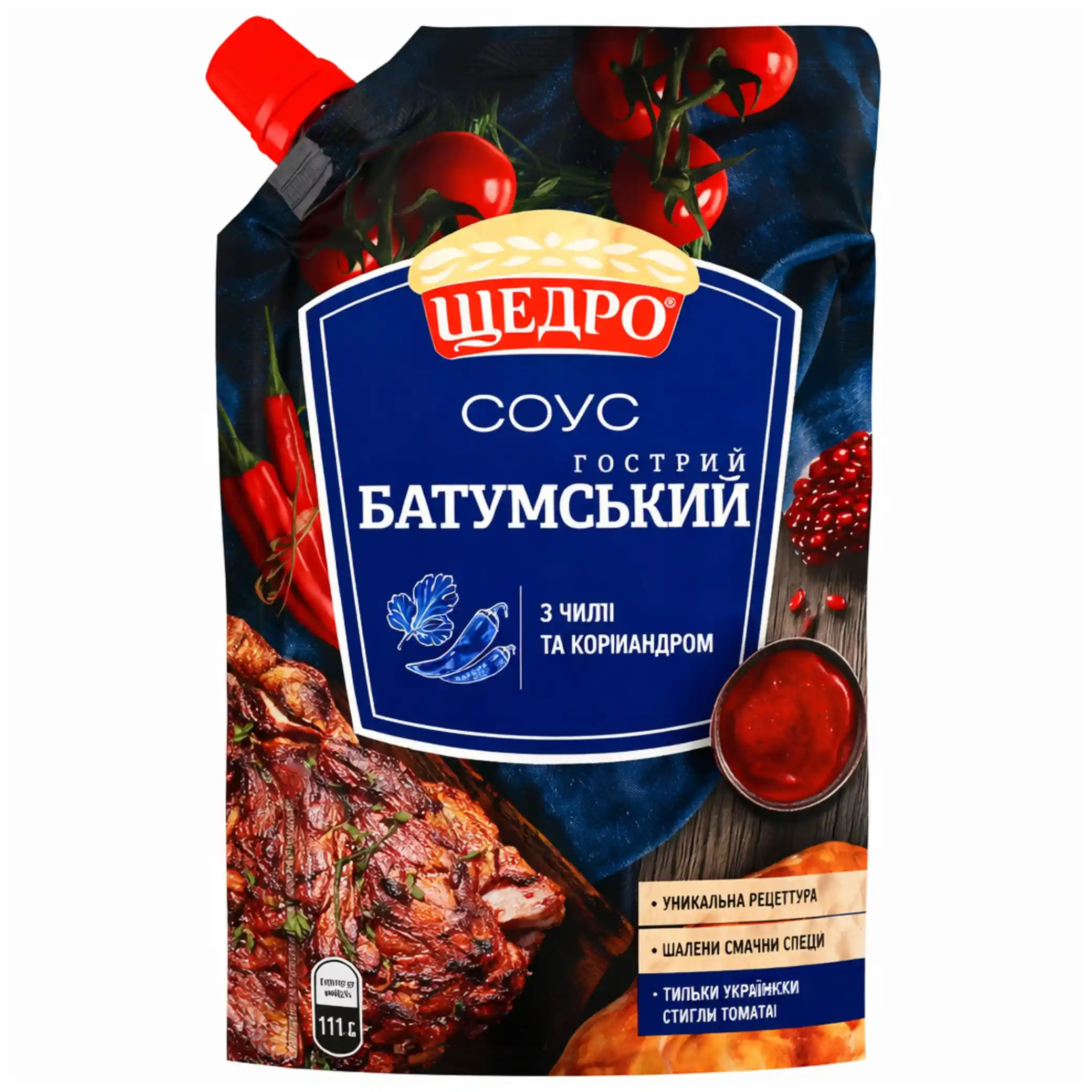 Schedro Omáčka "Batumi pálivá", 200g/26ks