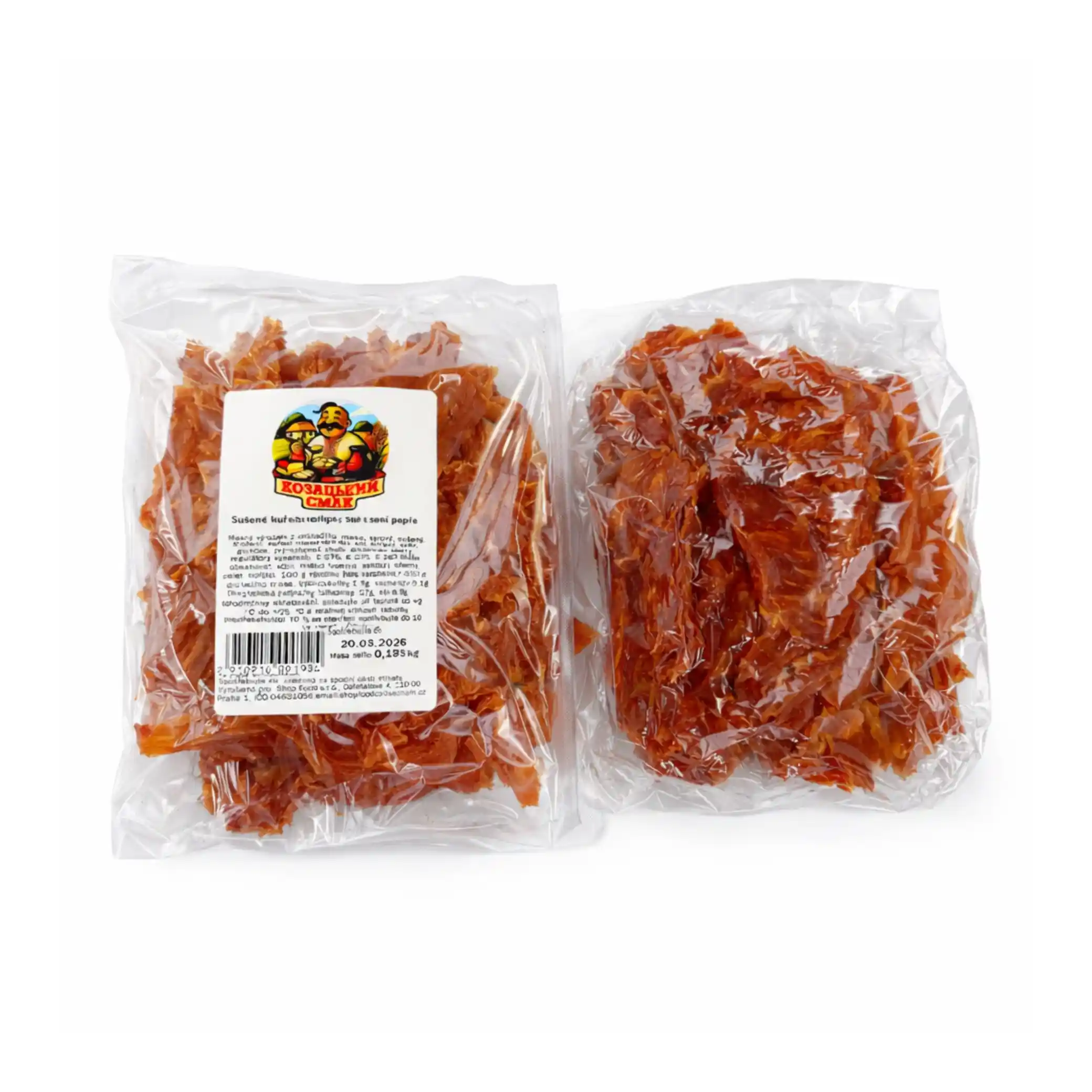 KS Sušené kuřecí chipsy se směsí pepře ±150g