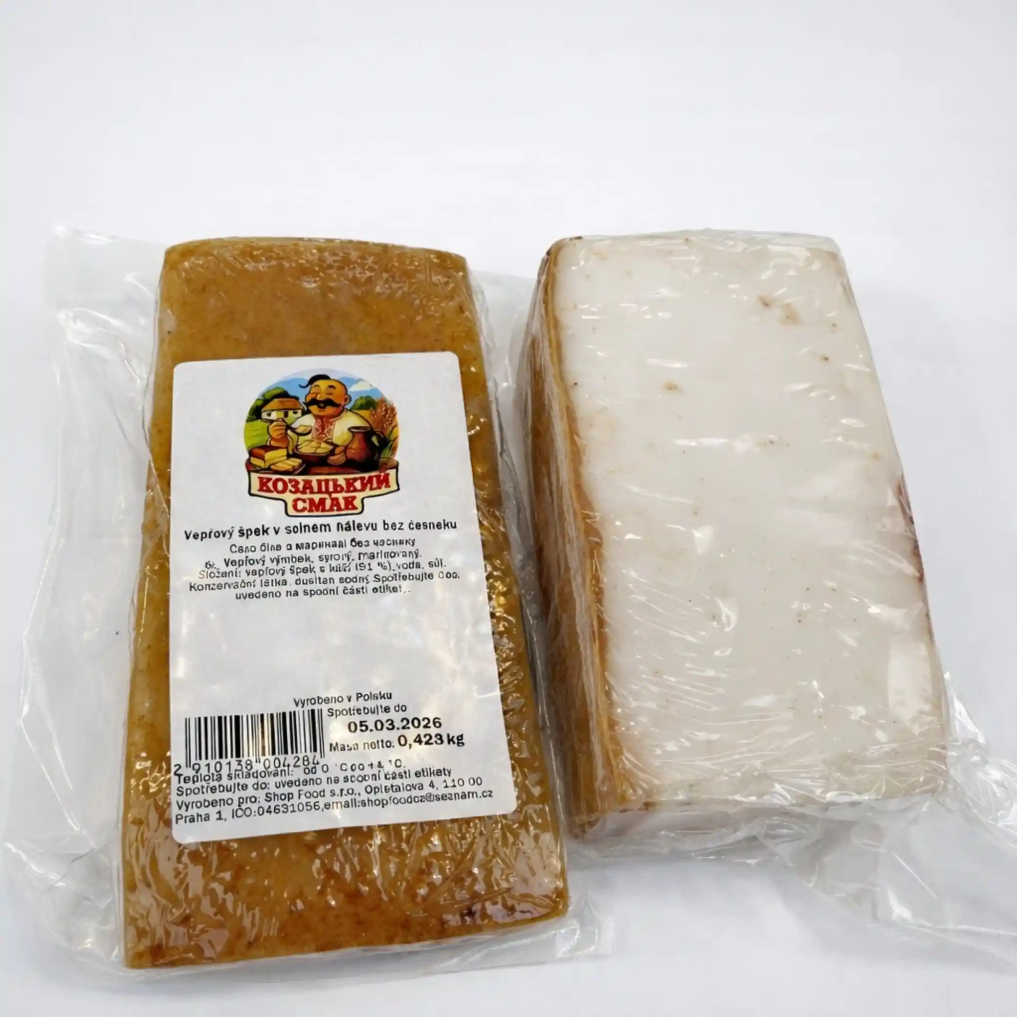 KS Špek vepřový v slaném nálevu,  ± 600g