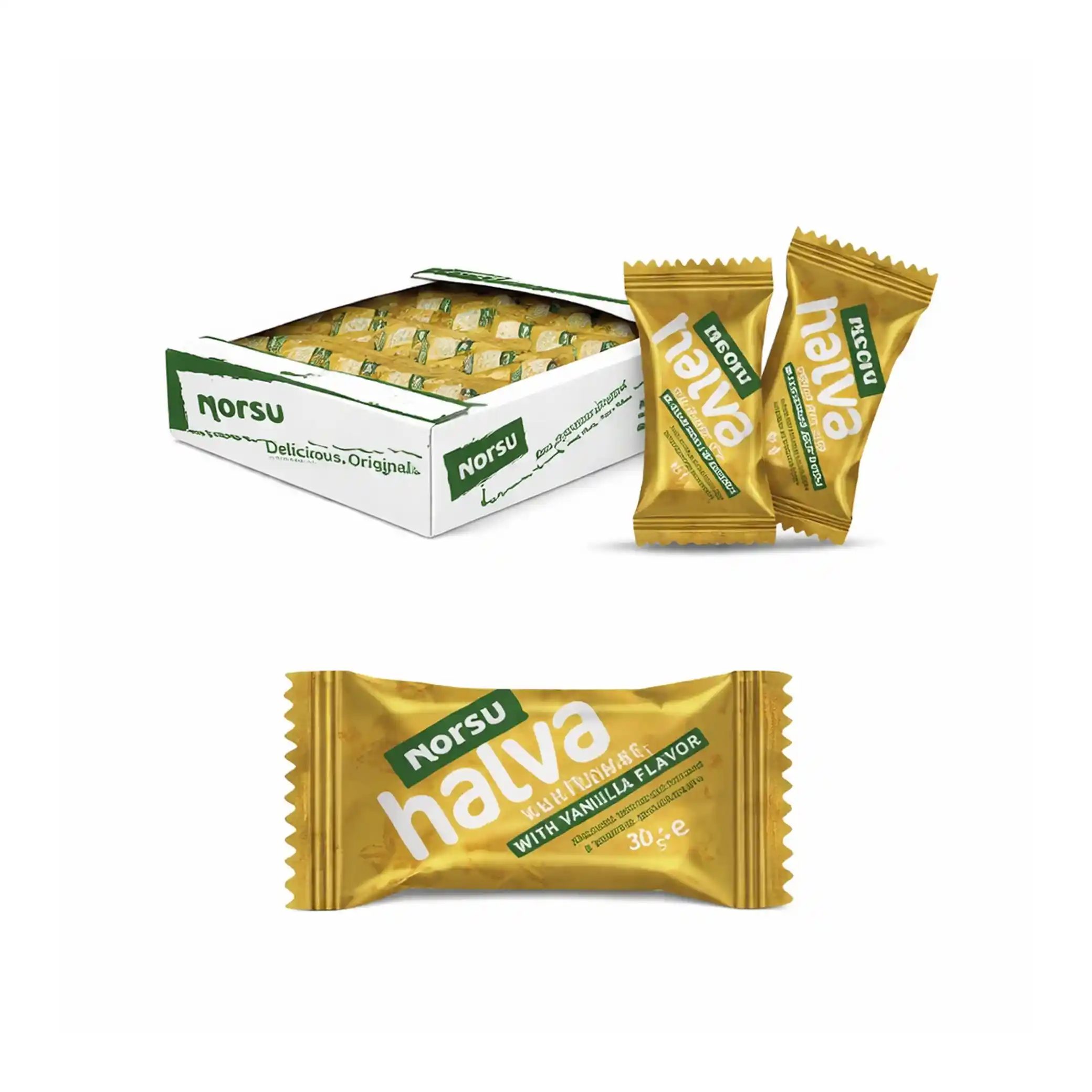 ES Norsu Halva slunečnicová vanilková, 30 g/1,5 kg