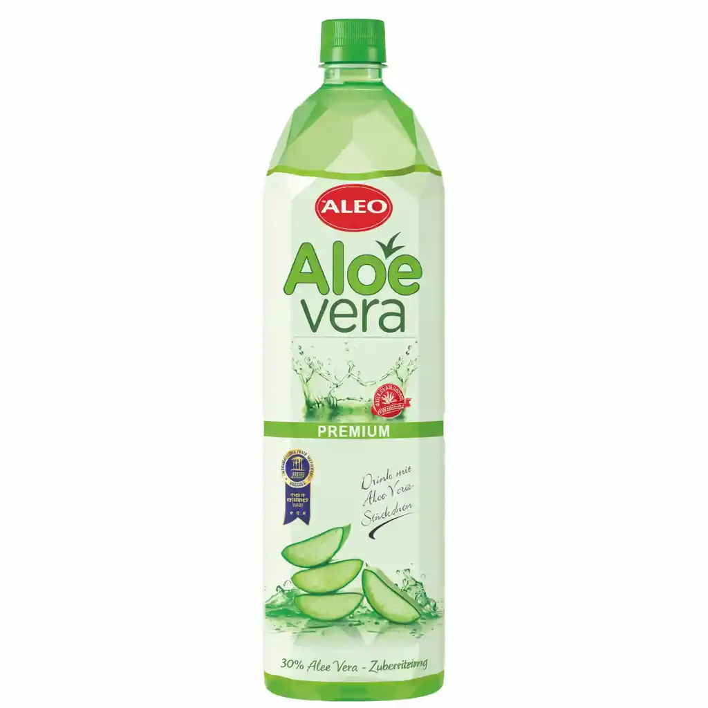 ALEO Nápoj z aloe vera Premium, 1,5 l/12ks