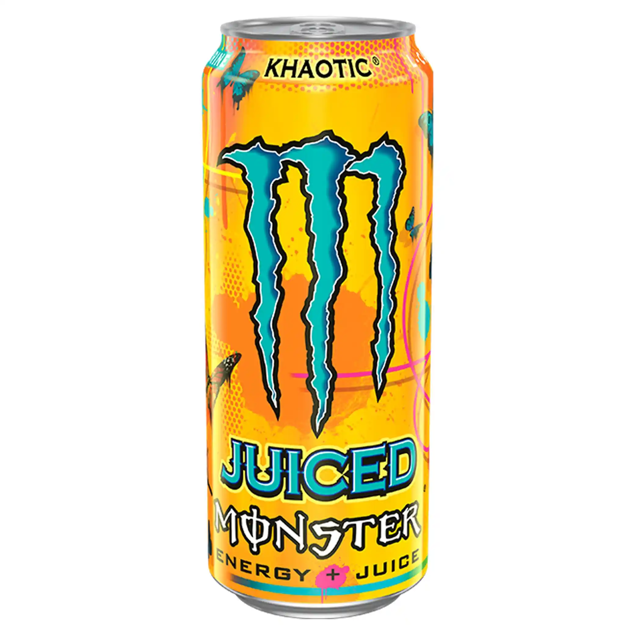Monster Juiced Khaotic RO plech, 0,5l/12ks