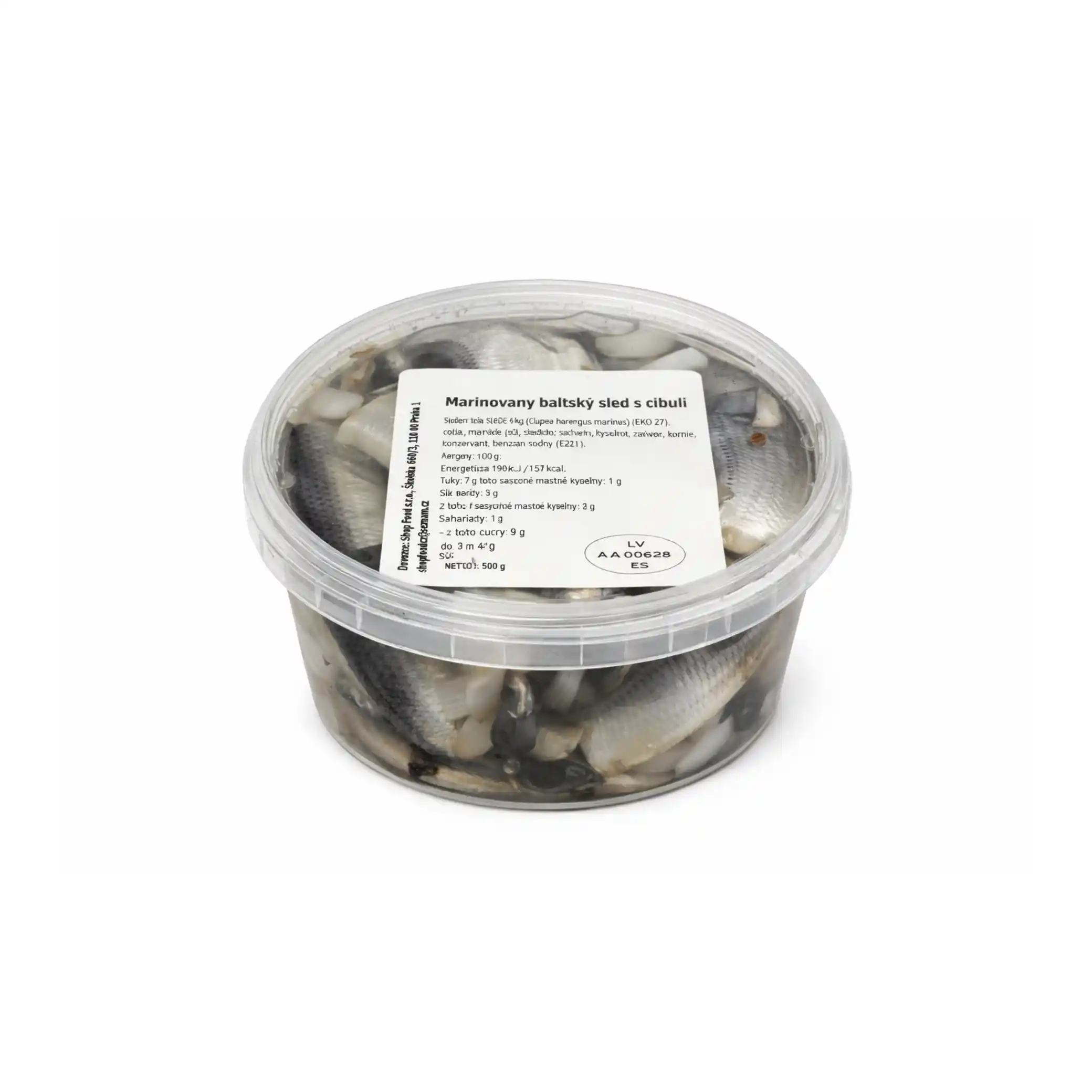 Oniors Baltský sleď v marinádě s cibulí, 500 g/12ks