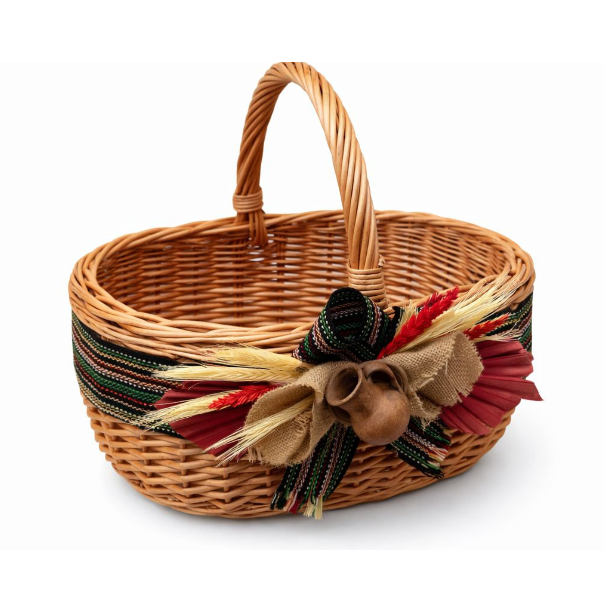 „Velikonoční košík s džbánkem, tmavý“, 1 kus