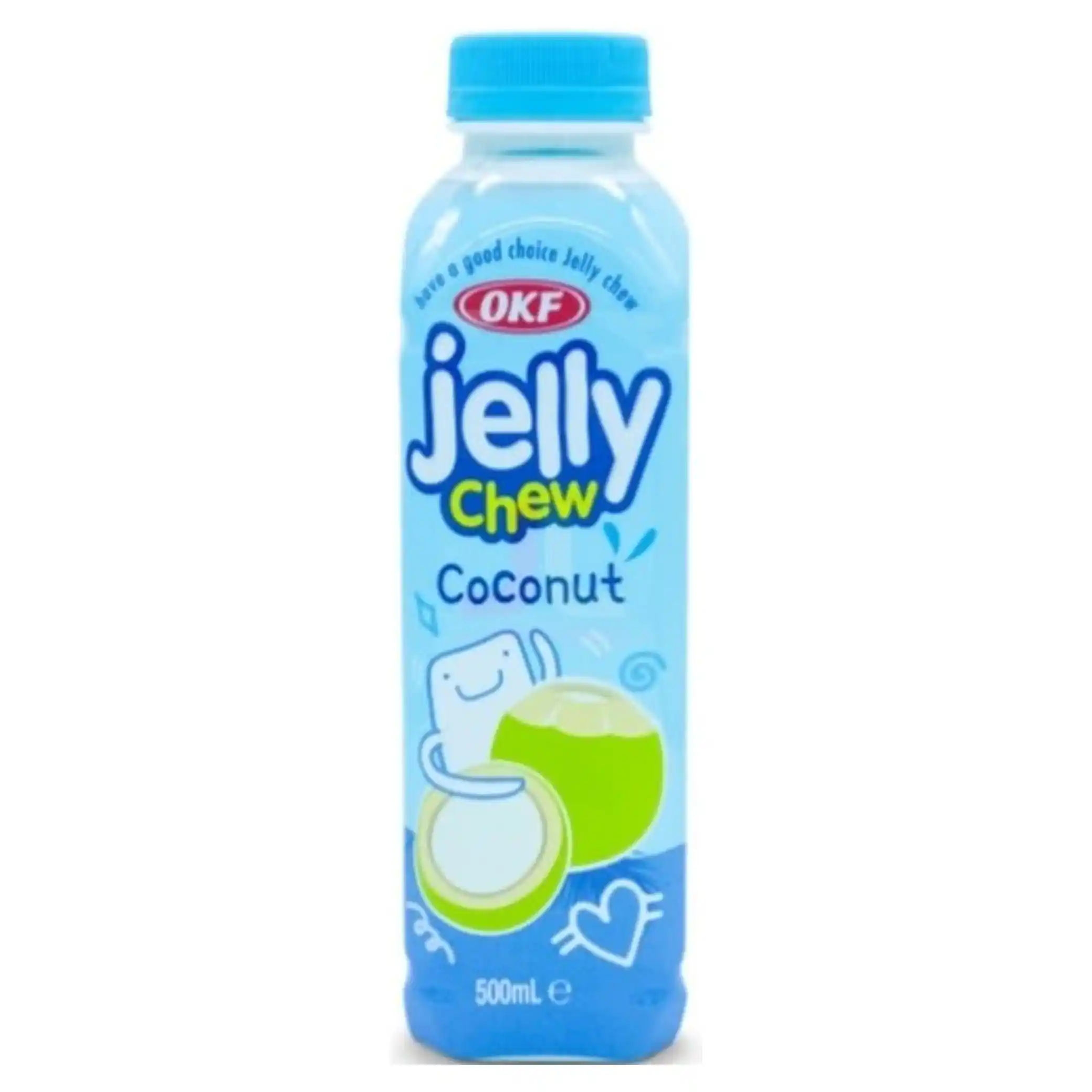 OKF Jelly Chew Coconut 0,5l/20ks