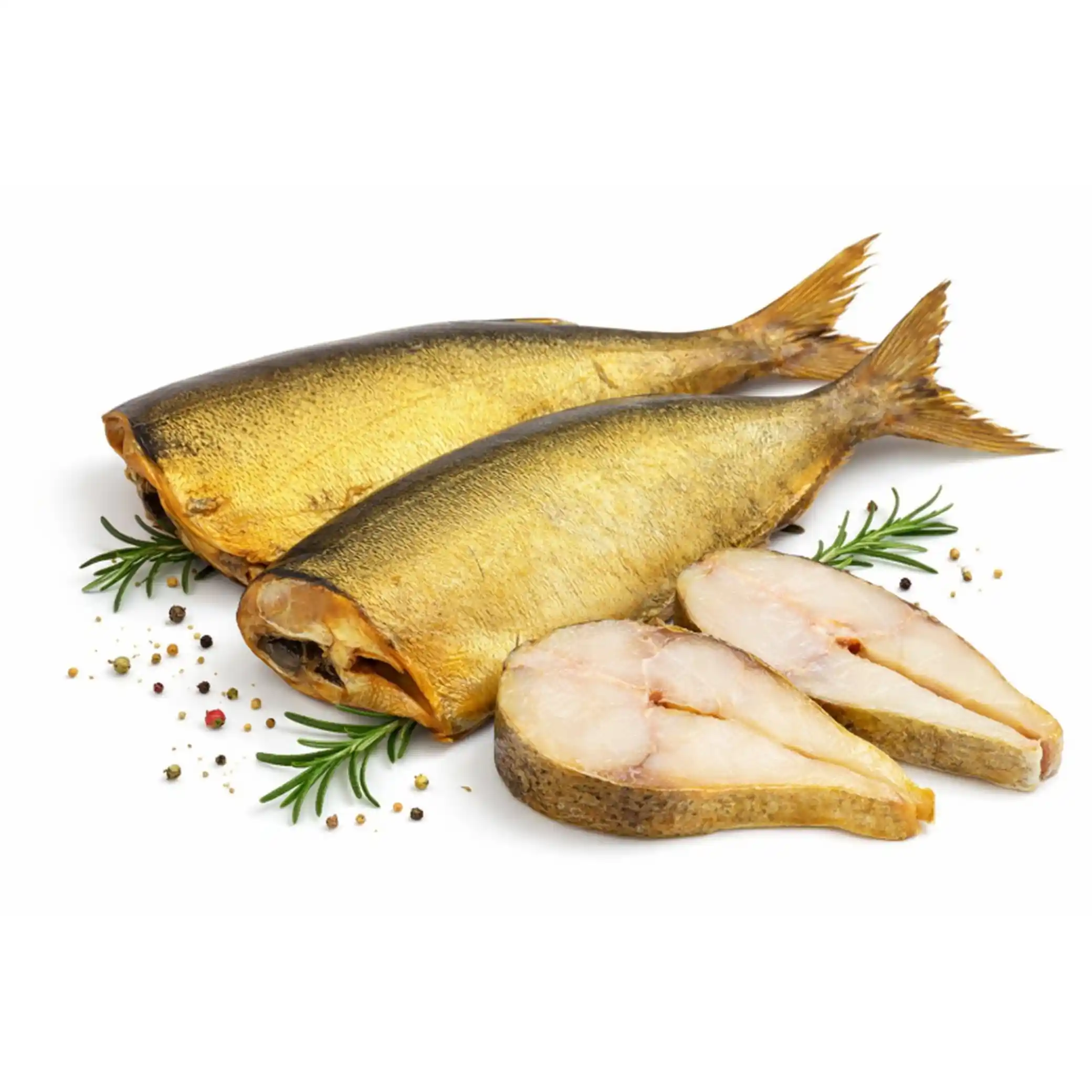 Mooijer (4436) Savoryn uzený za studena, bez hlavy, vykuchaný, mražený 4 kg