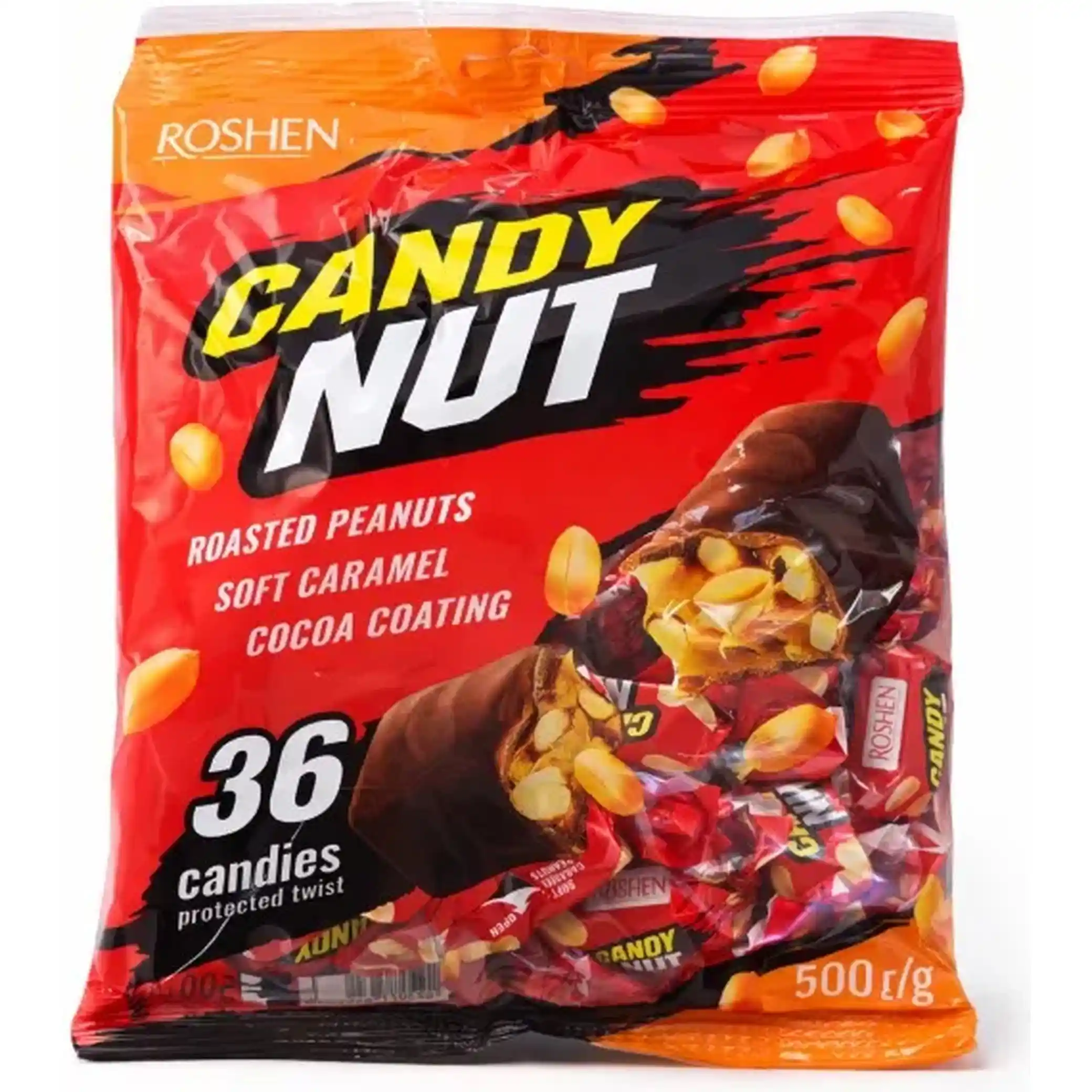 Roshen "Candy Nut. Arašídy", bonbóny, 500g/10ks