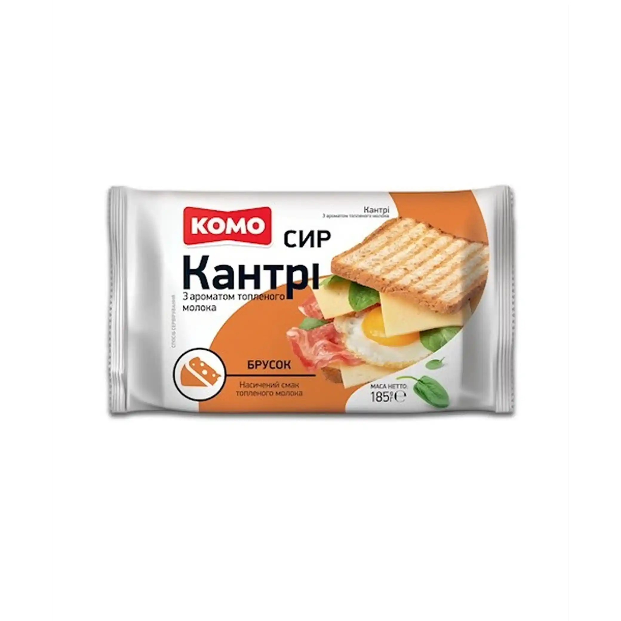Komo sýr „Kantri“ 50%, 185 g/7ks