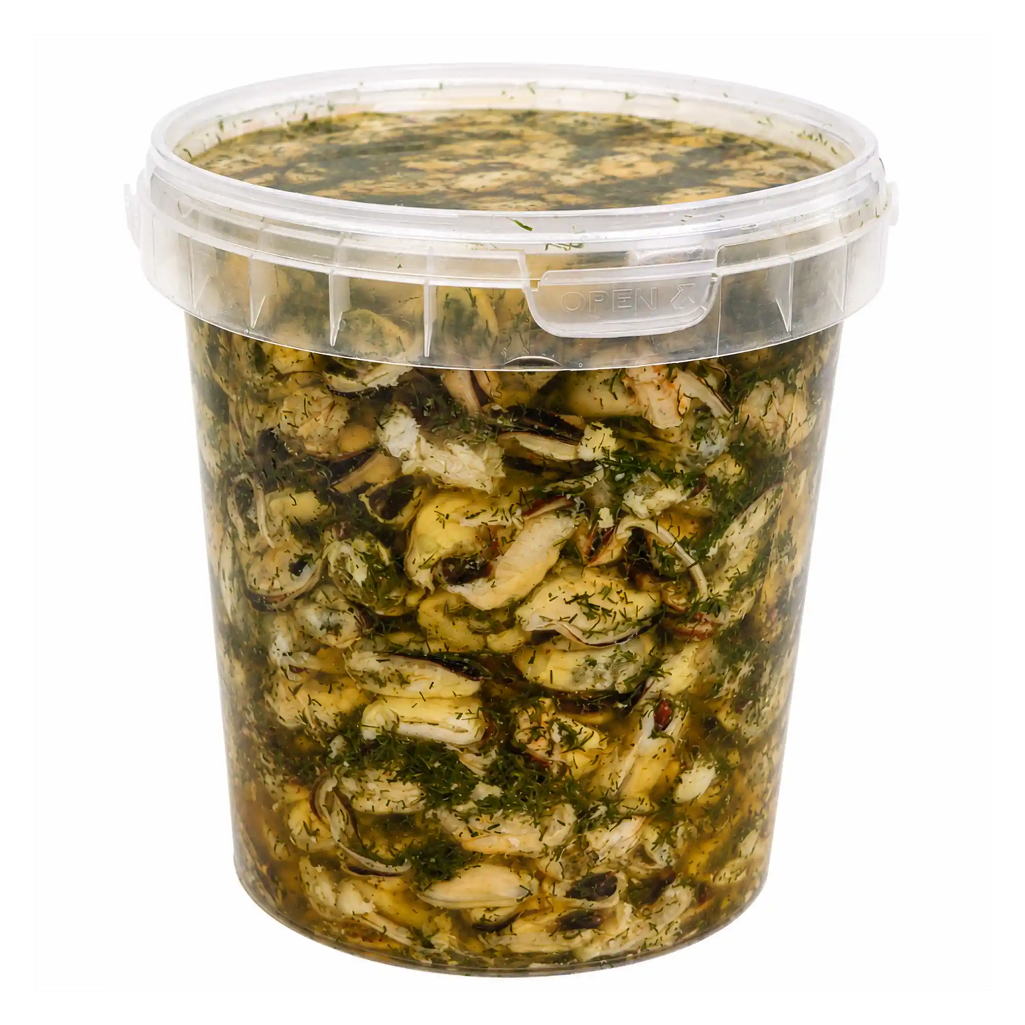 Shop Mušle s koprem v oleji, 0,78kg/1,3 L