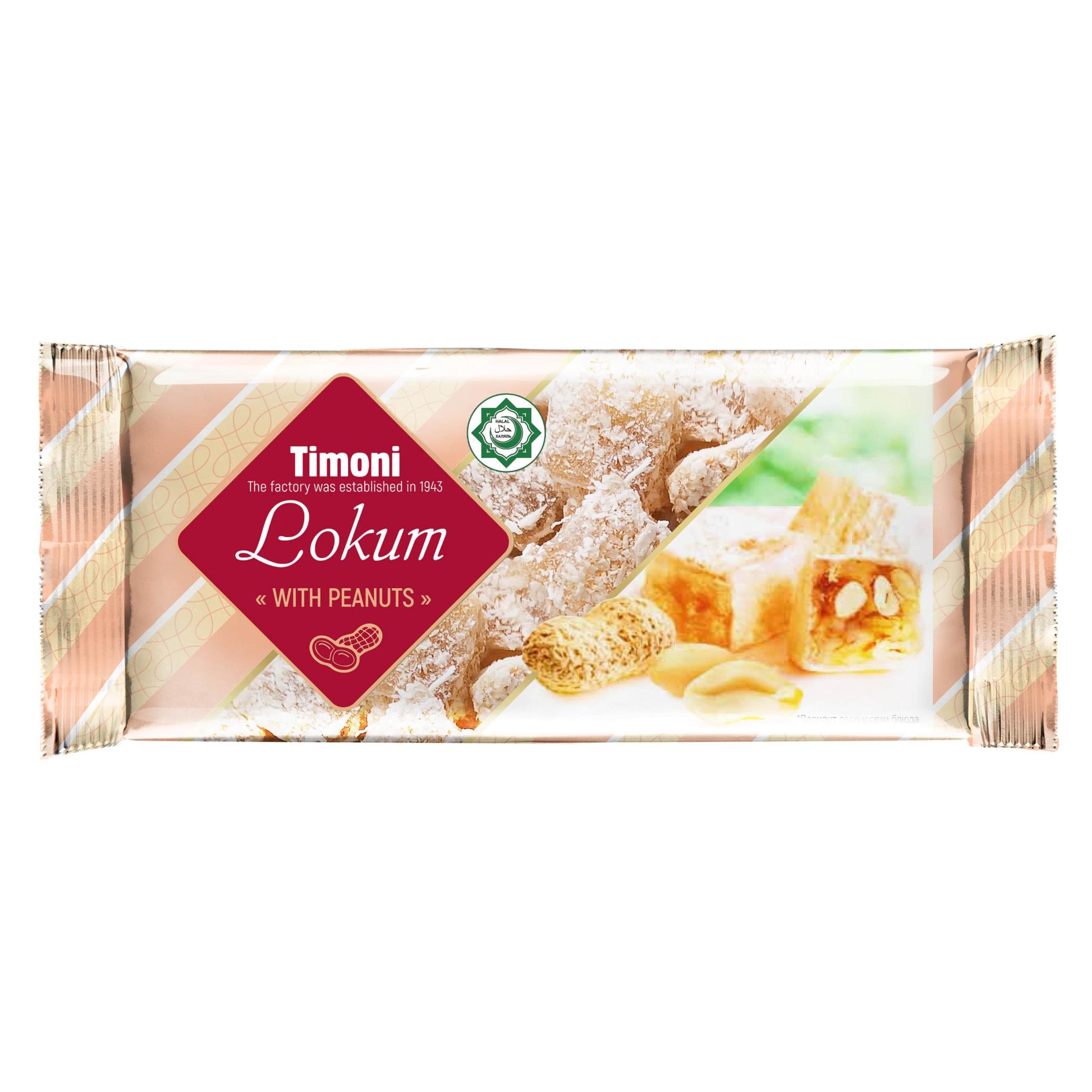 Timosha "Rachat-lukum s arašídy", 250g/12ks