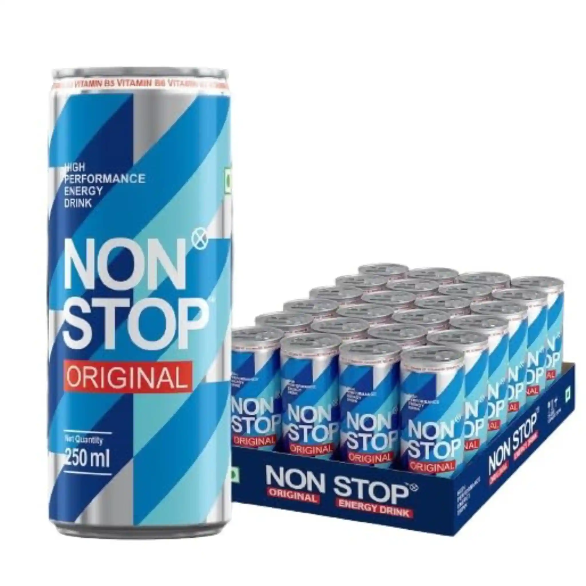 "Non Stop" original energetický nealko nápoj plech 0,25l/24ks