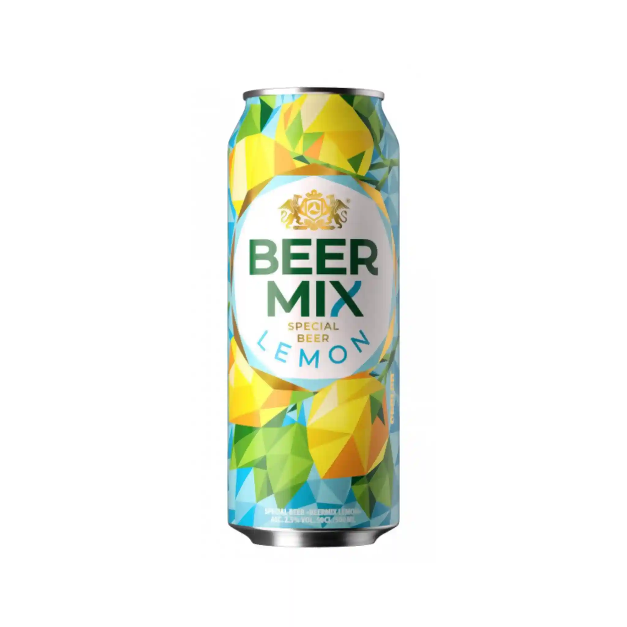 Obolon  Pivo "Beermix Citron" alc.2,5%, plato 12°, 0,5 L plech/24ks
