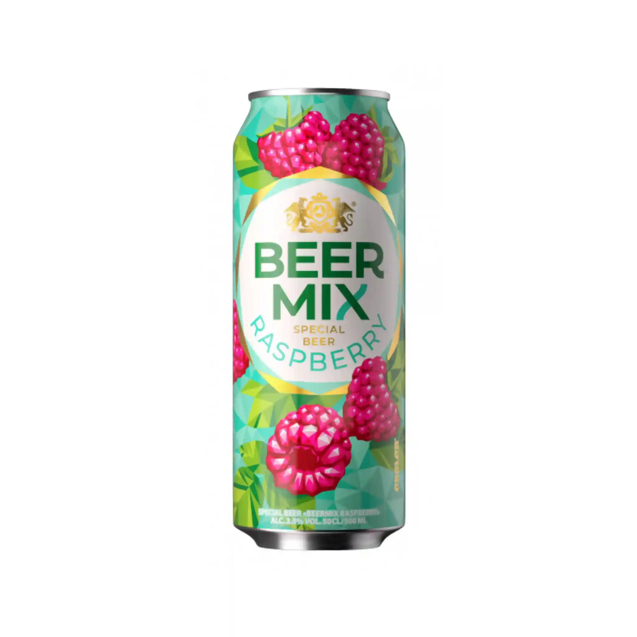 Obolon  Pivo "Beermix Malina" alc.2,5%, plato 12°,  0,5 L plech/24ks