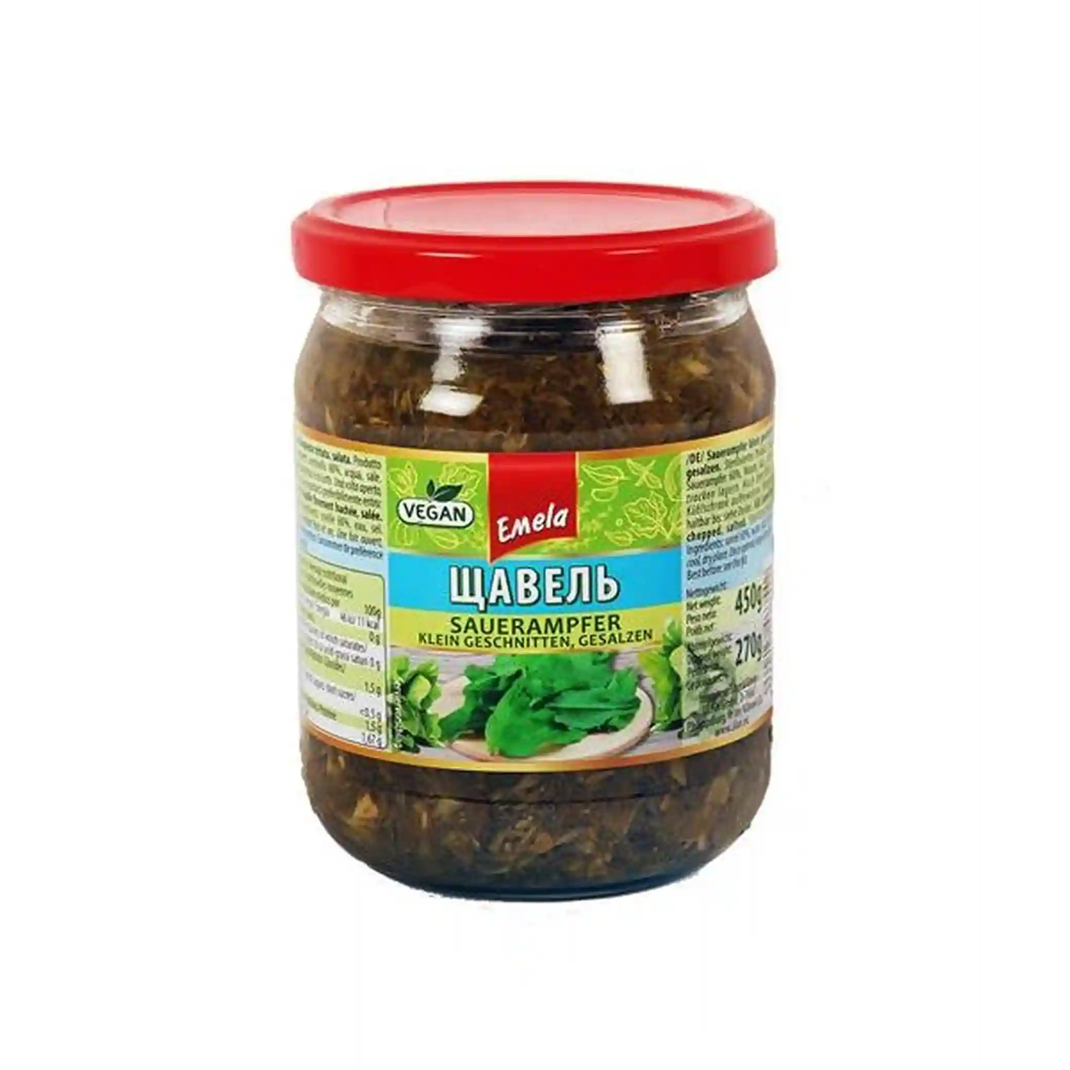 Emelja "Šťovík", konzervovaný, 450g/8ks