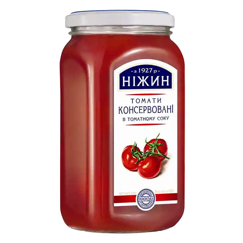 TM Nezhyn "Nakládaná rajčata v rajčatové štávě", 920g/12k