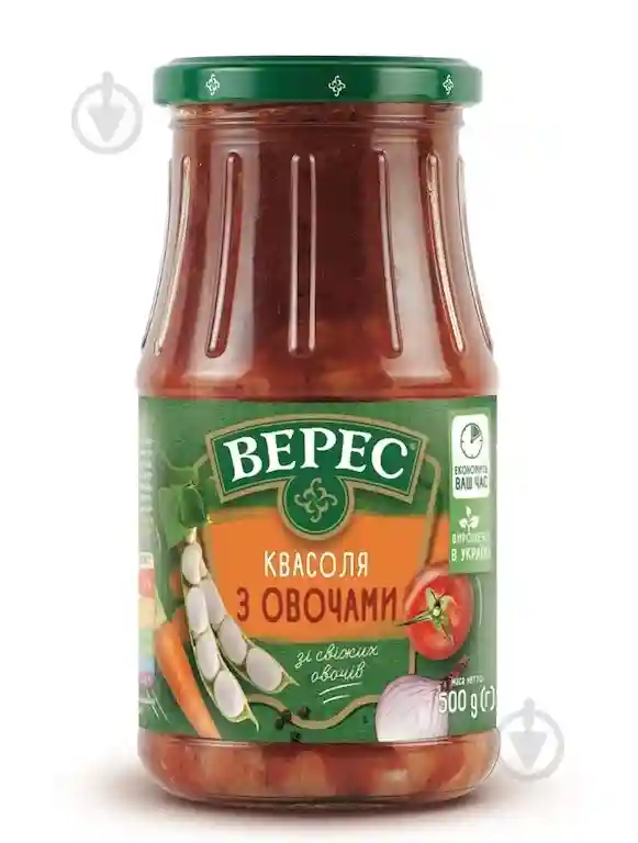TM Veres Fazole se zeleninou 500 g/ 12ks