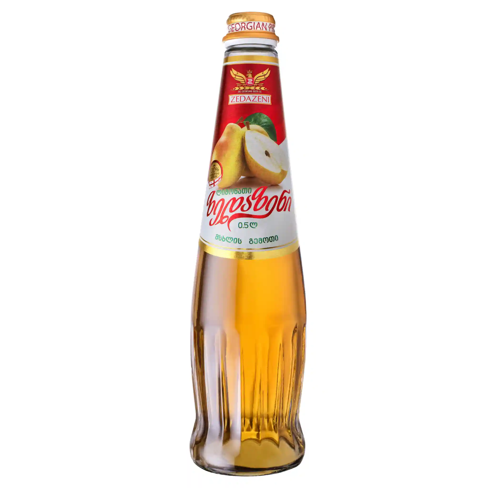 Zedazeni Limonáda "Hruška", sklo 0,5l/20ks