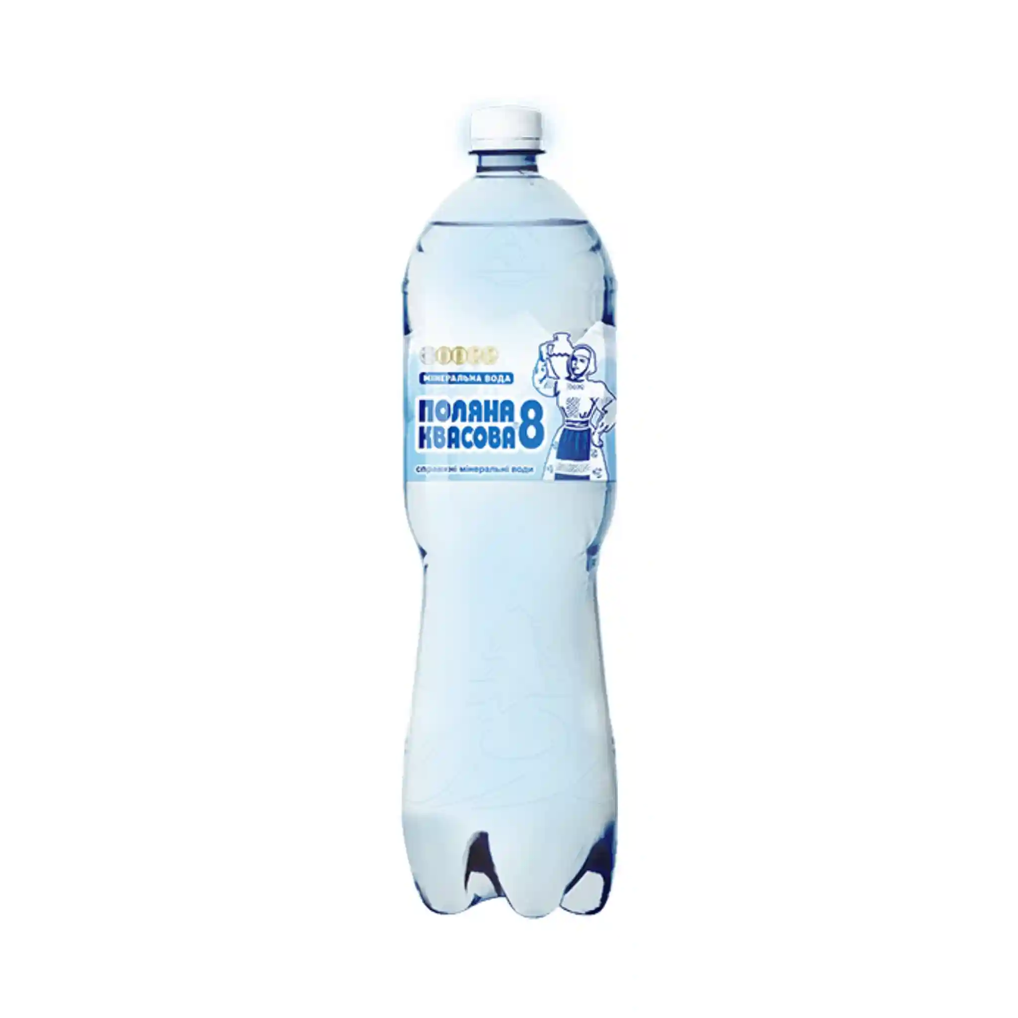 Poljana Kvasova 8, Minerální voda perlivá, PET, 1,5l/6ks