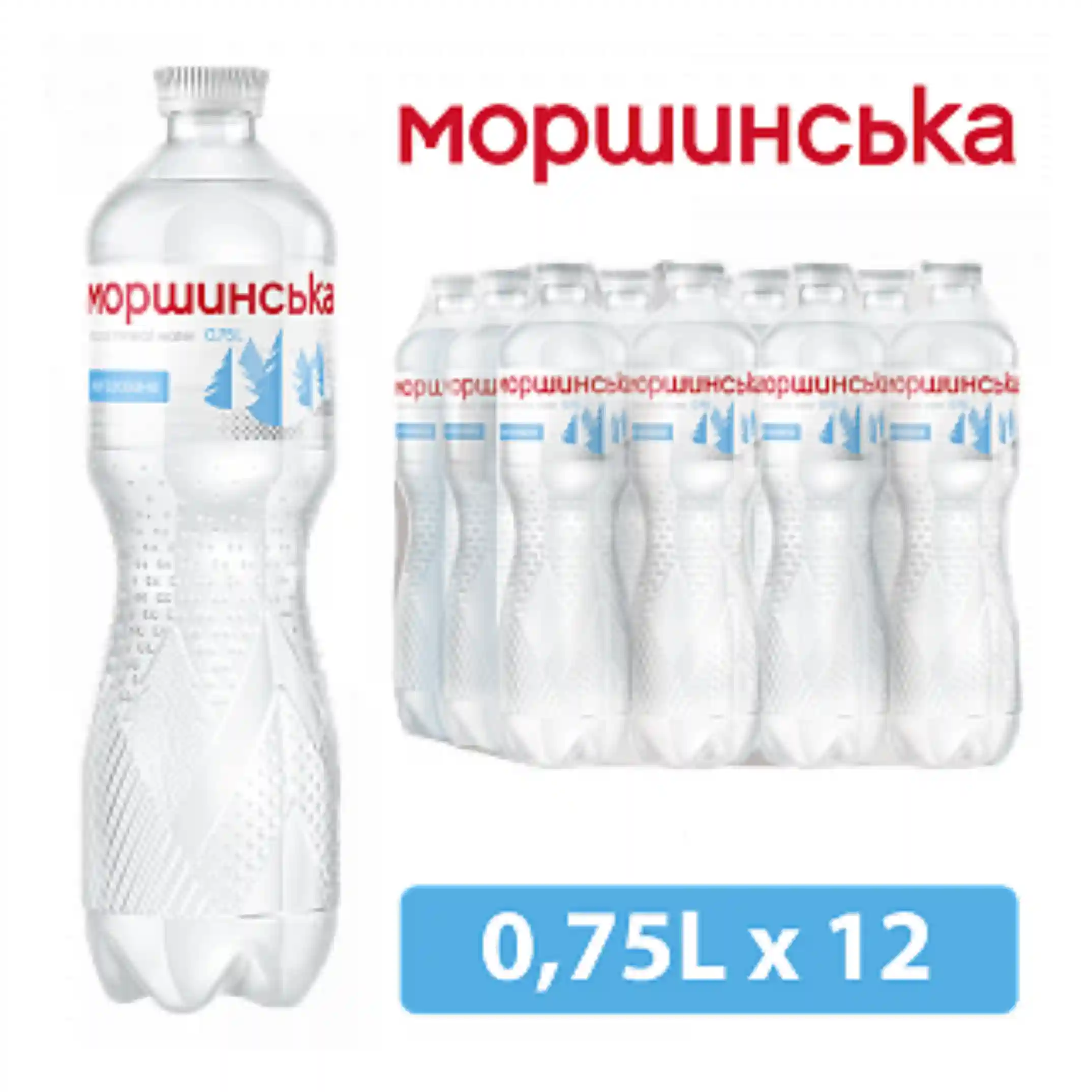 "Morshynskaya" Přírodní minerální voda neperliva, 0,75l/12ks