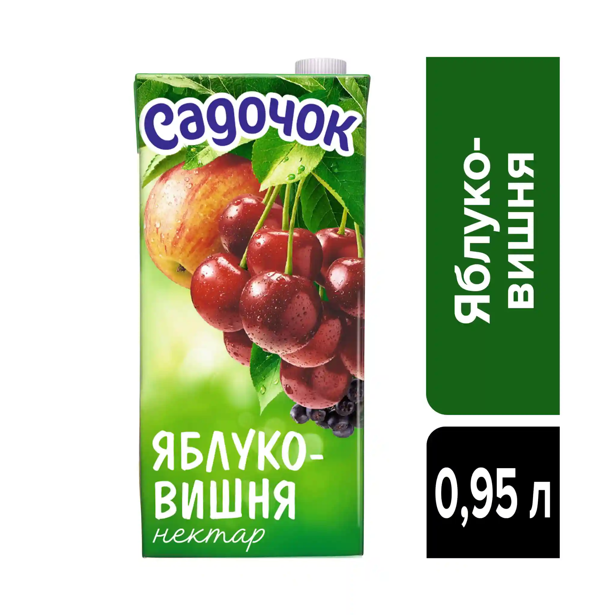 Sadočok "Jablko a višeň" nektar, 0,95l/12ks