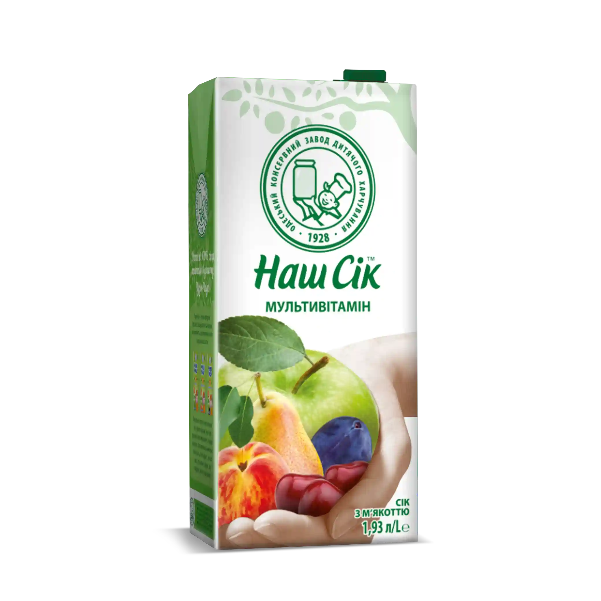 Náš sik "Multivitamin" nápoj, t/p, 1,93l/6kus