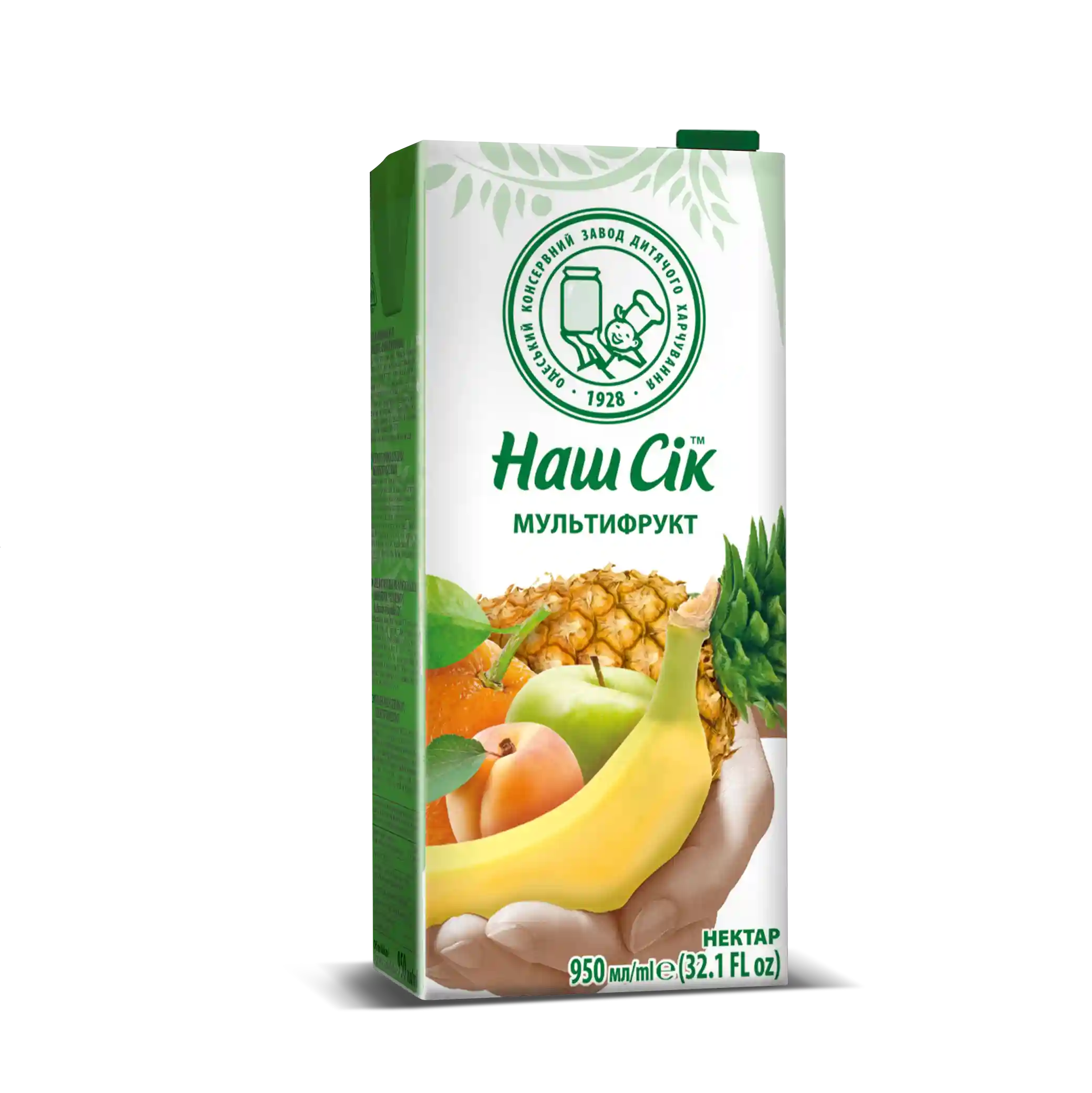 Náš sik "Multifruit" nápoj, t/p, 0,95l/12kus