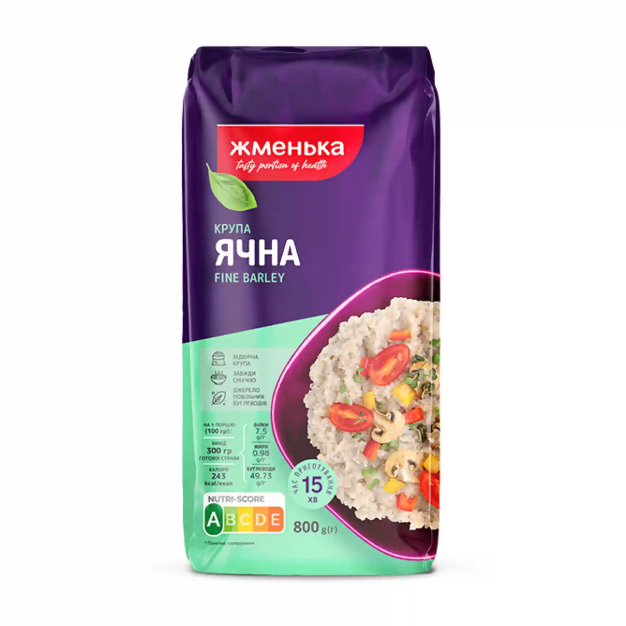 TM Zhmenka "Ječné kroupy", 800g/14ks