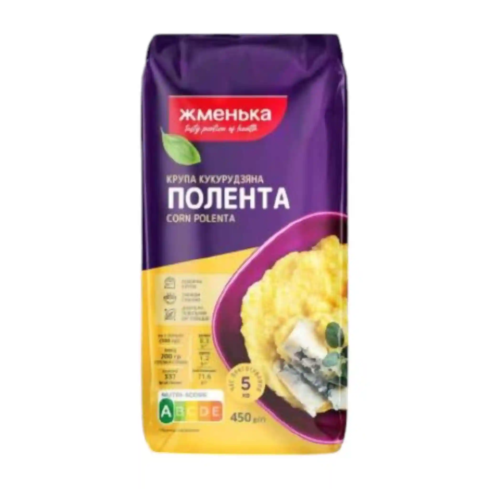 TM Zhmenka "Polenta", kukuřičná krupice, 450g/16ks