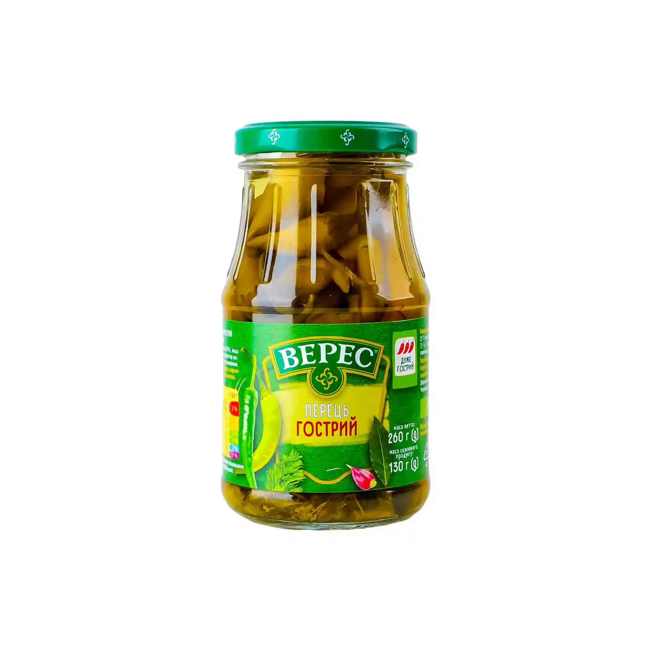 TM Veres "Pálivá paprika", 260 g/12 ks