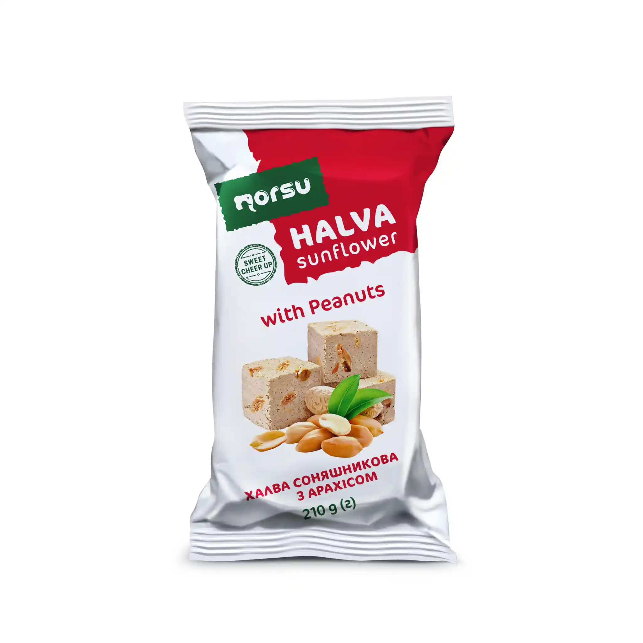 ES Norsu Halva slunečnicová s arašídy, 210 g/20 ks