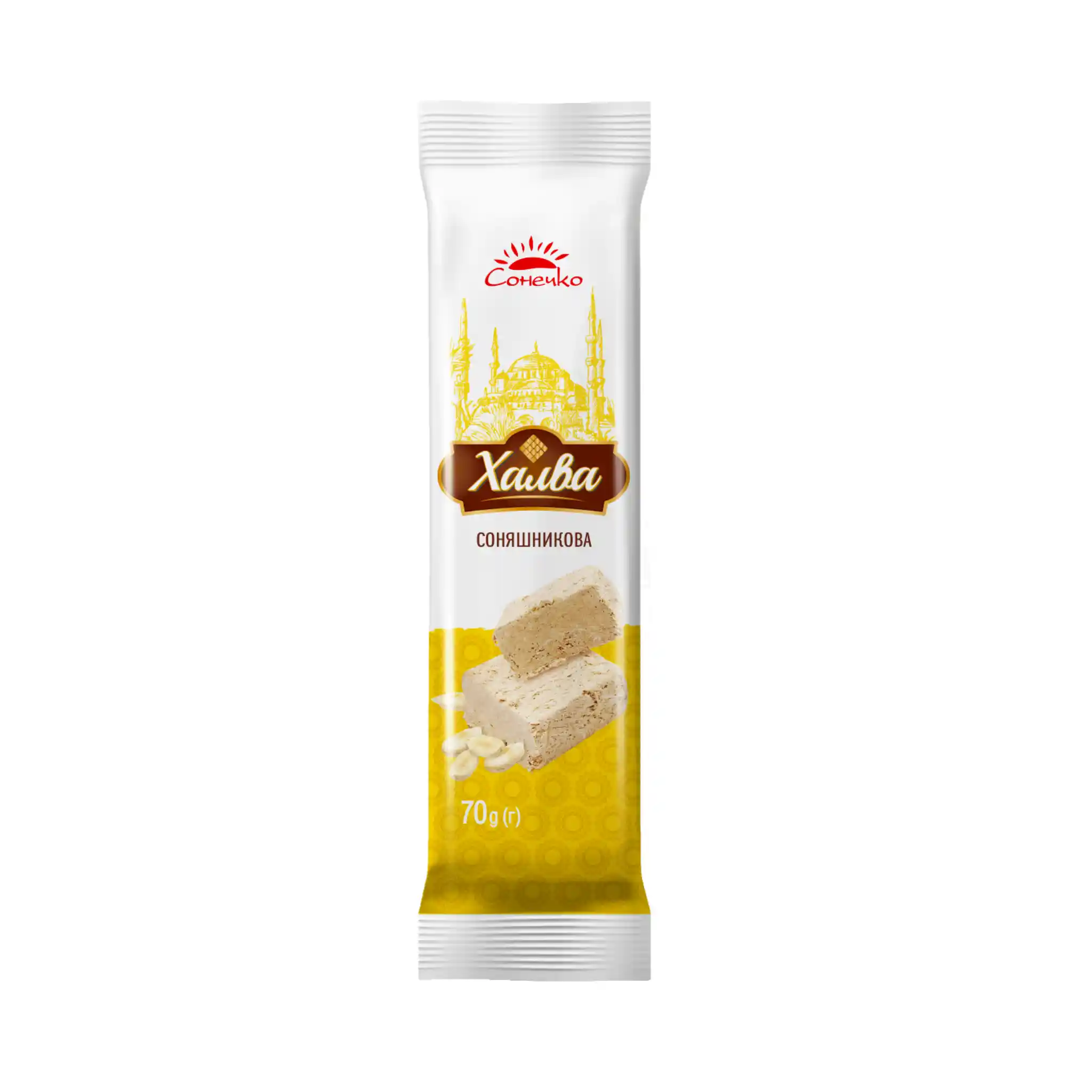 ES Norsu Halva slunečnicová vanilková, show box, 70 g/25 ks