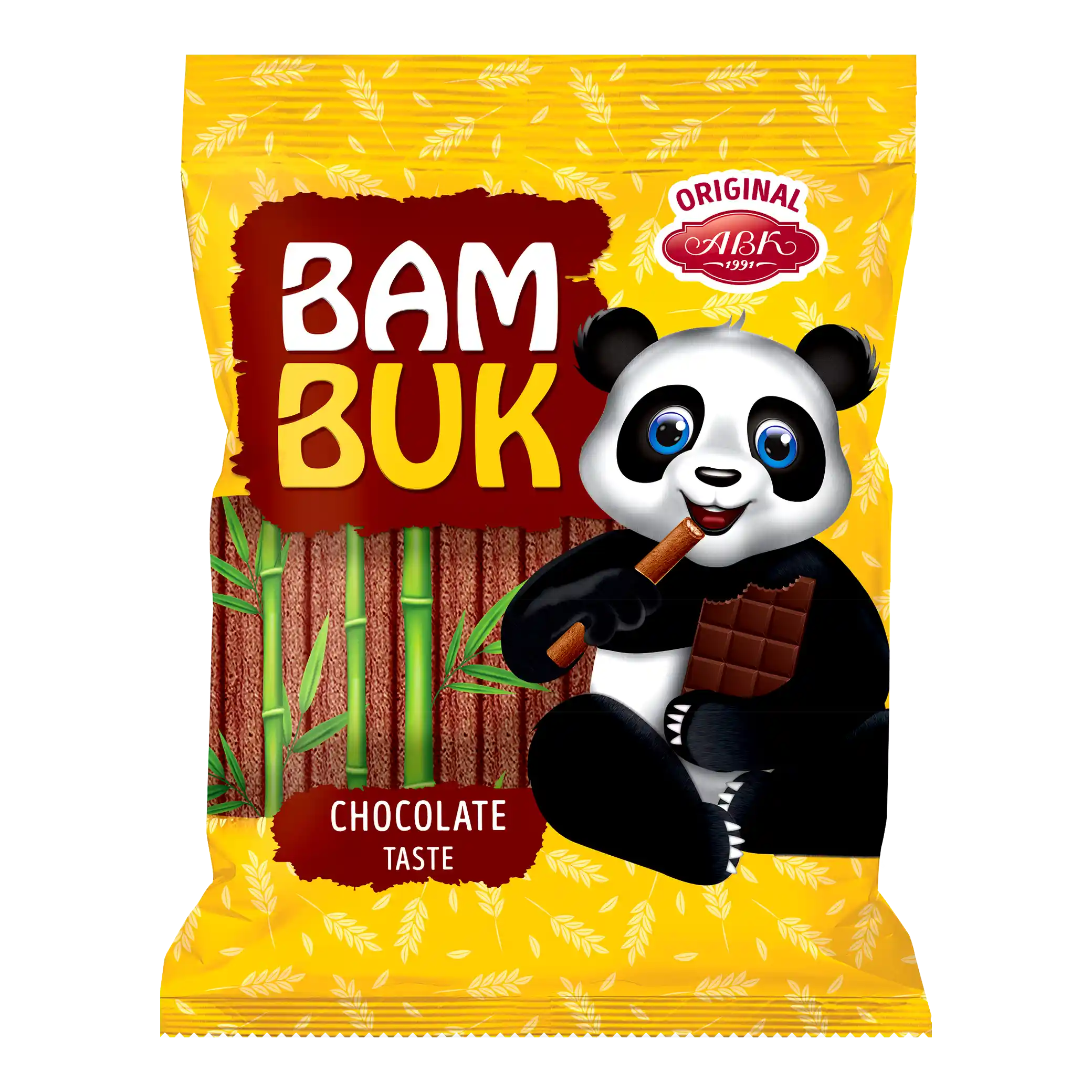 ABK Vícezrnné křehké tyčinky „Bam-Buk“ s čokoládovou příchutí, 160 g/24ks