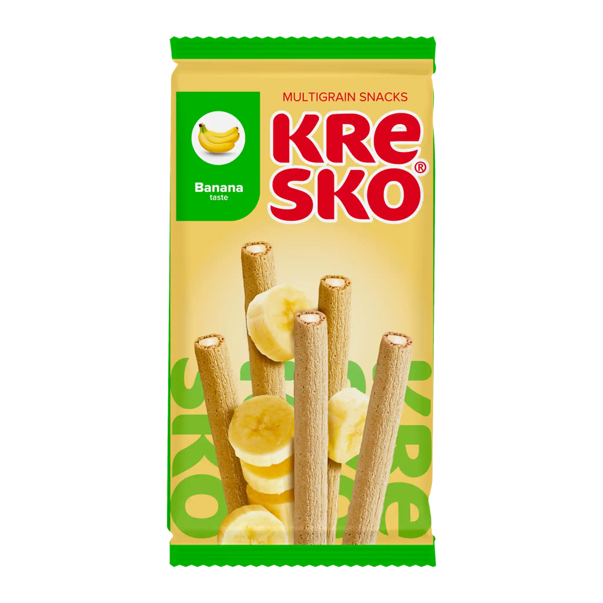 ABK Vícezrnné křehké tyčinky „Kresko“ s banánovou příchutí, 140 g/24ks