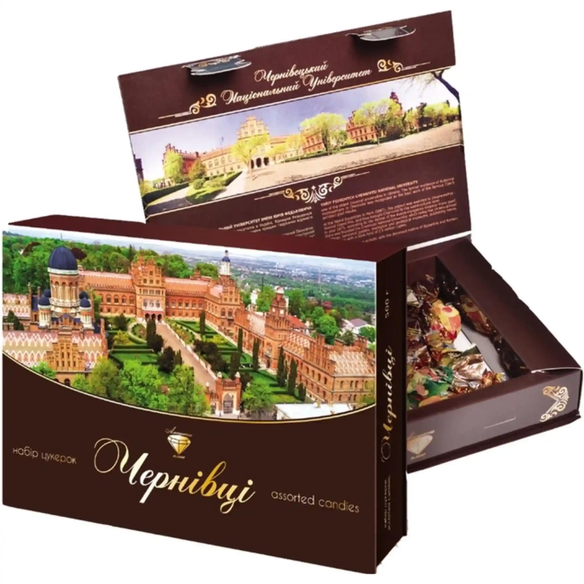 Ametist "Černivci", bonboniéra, 500g/10 ks