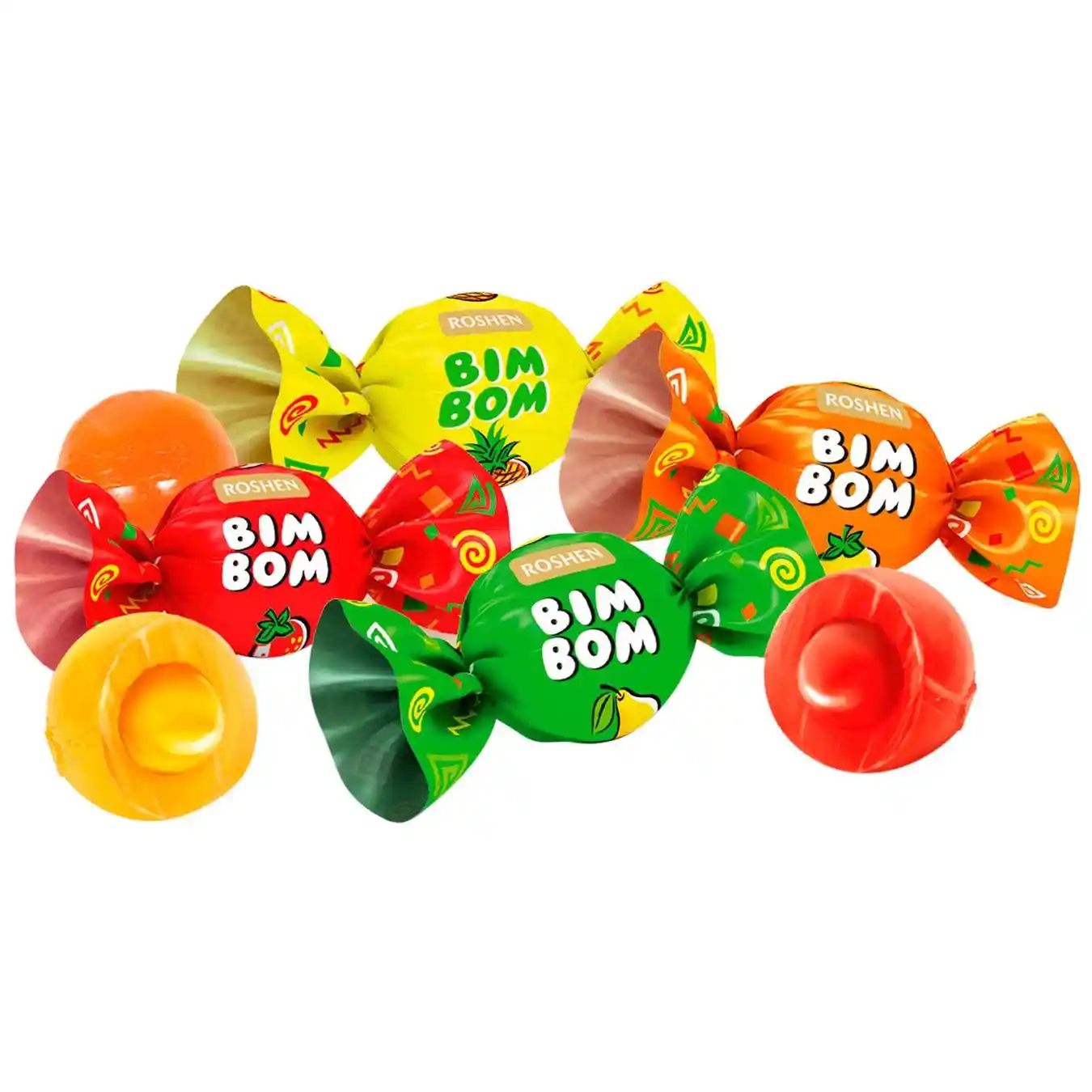 Roshen Bonbóny cucavé "Bim Bom",  8 kg