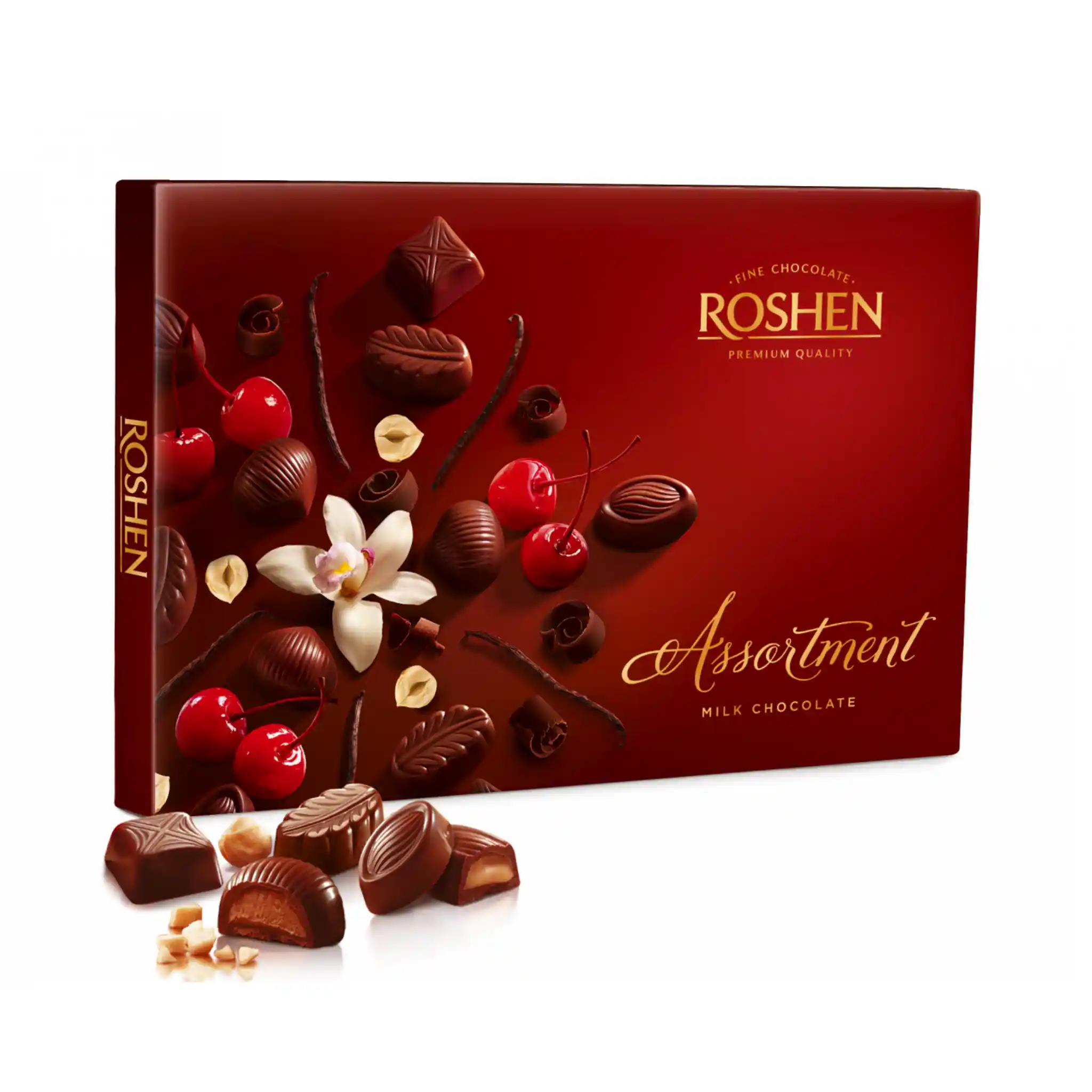 Roshen "Assortiment Elegant", bonboniéra, 145g/8ks
