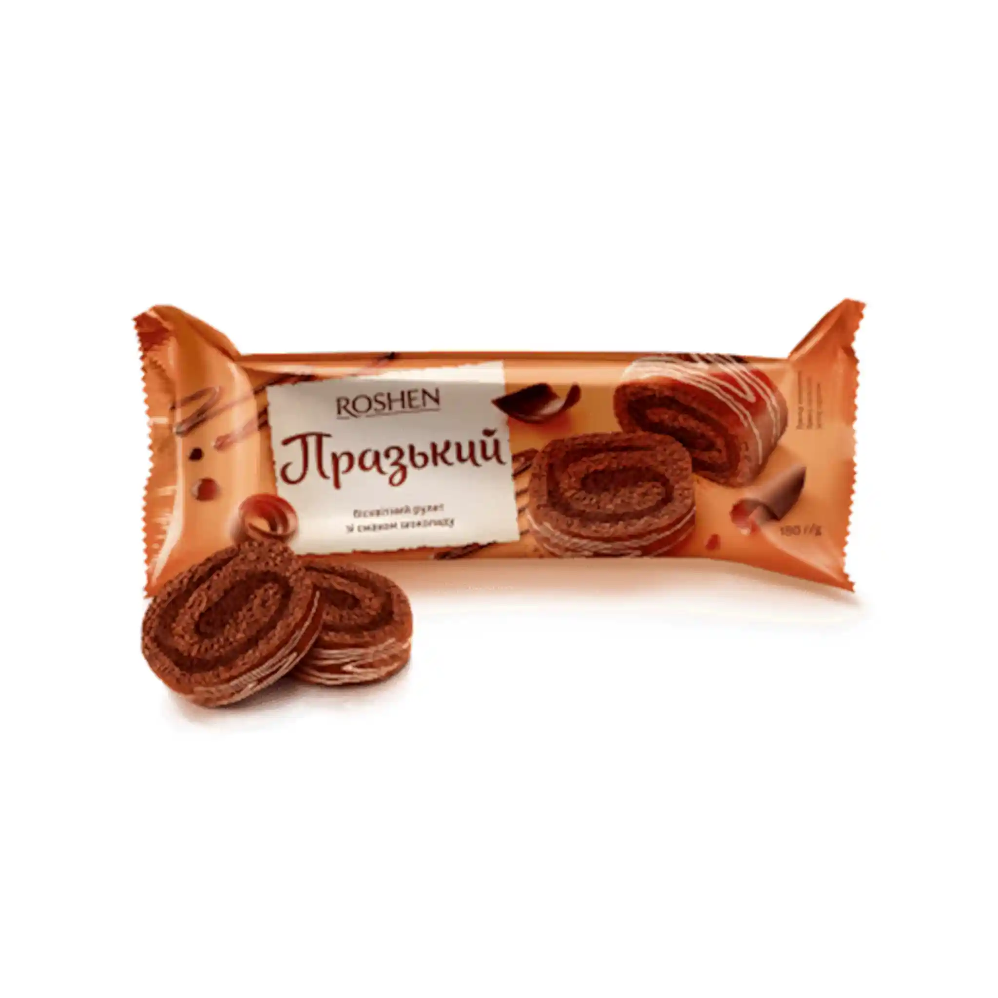 Roshen "Prague", čokoládová roláda, 180g/14ks