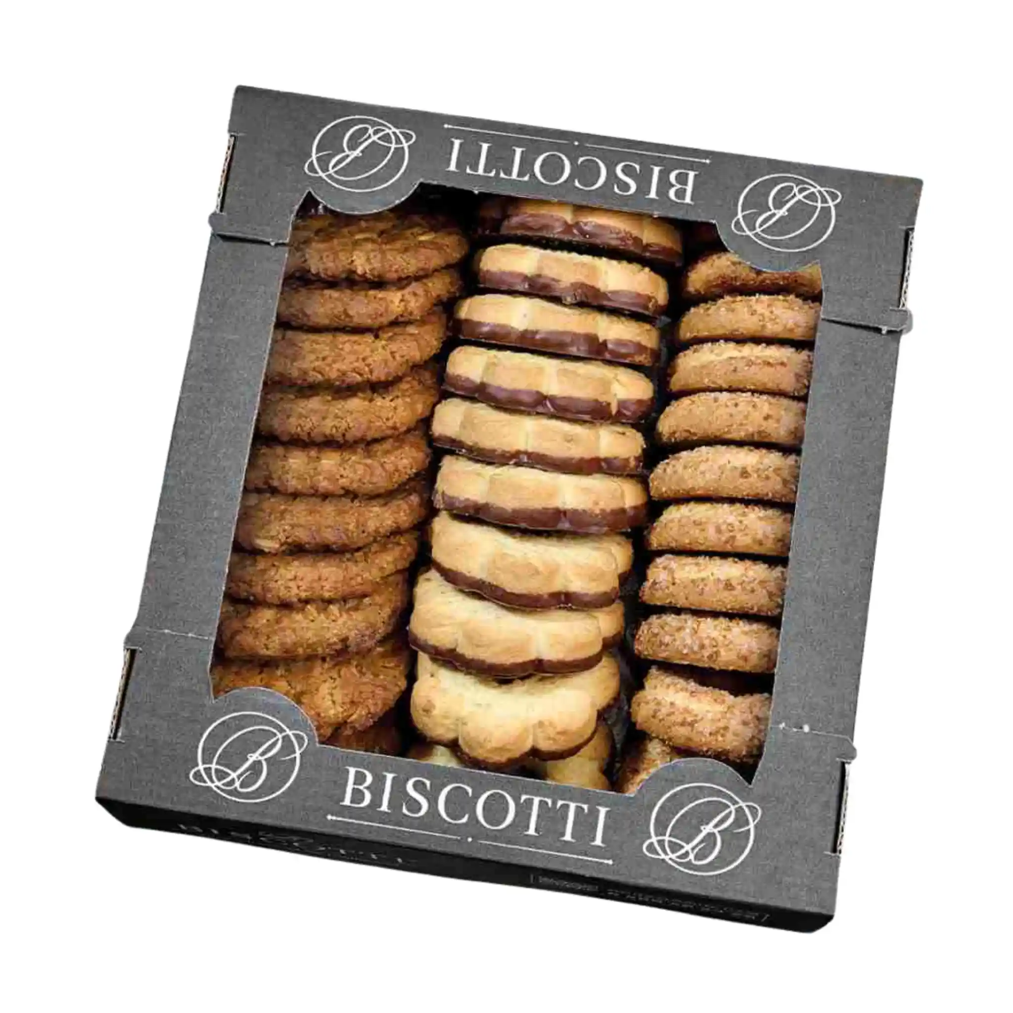 Biscotti "MIX Dolce Misto", sada sušenek z křehkého těsta, 450 g/12 ks