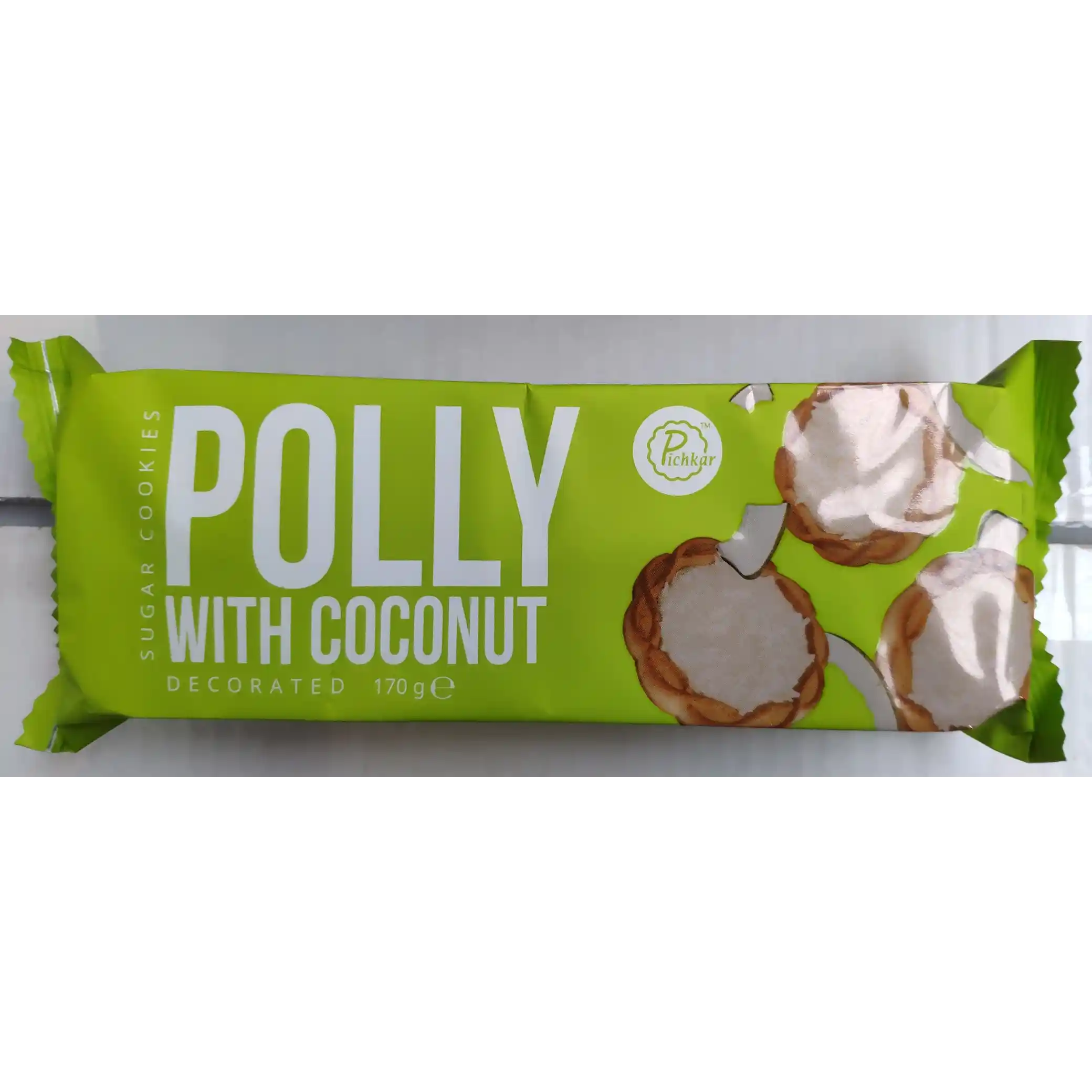 Pičkar Cukrové sušenky „Polly“ zdobené kokosem, 170 g/30 ks