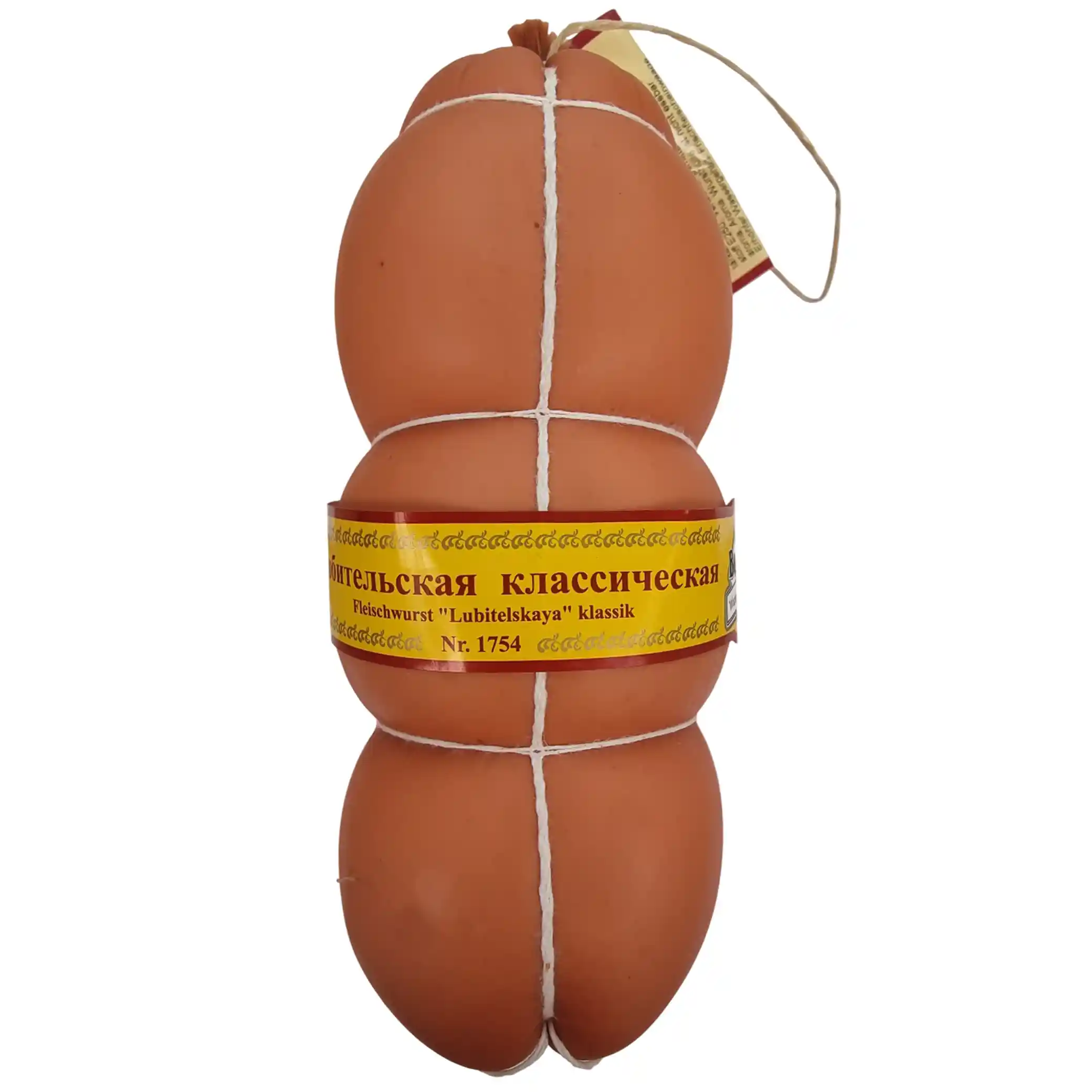 BERGER Klobása „Ljubiteľskaja klasik“, 600 g / 8 ks