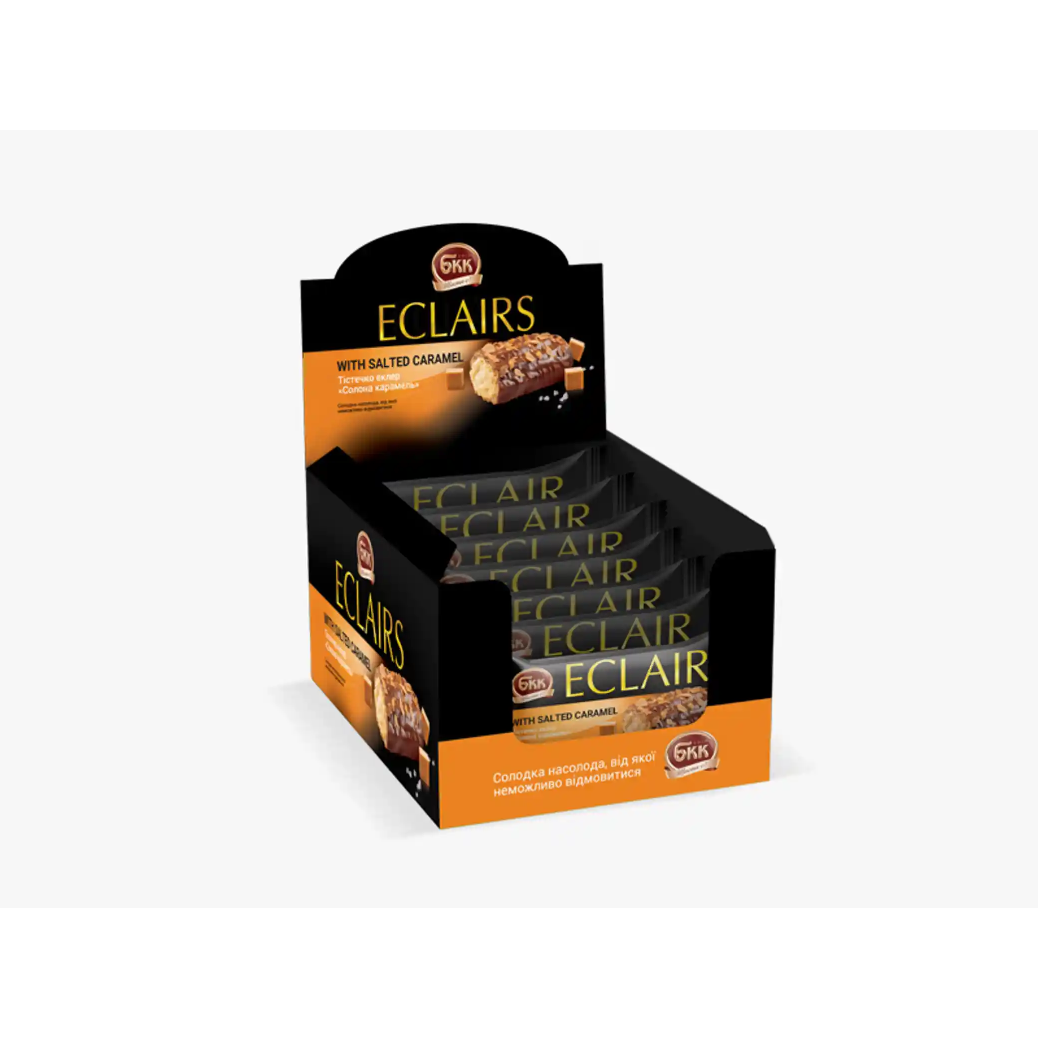KBKK „Eclair Slaný karamel“, mražený — 60g / 40 ks